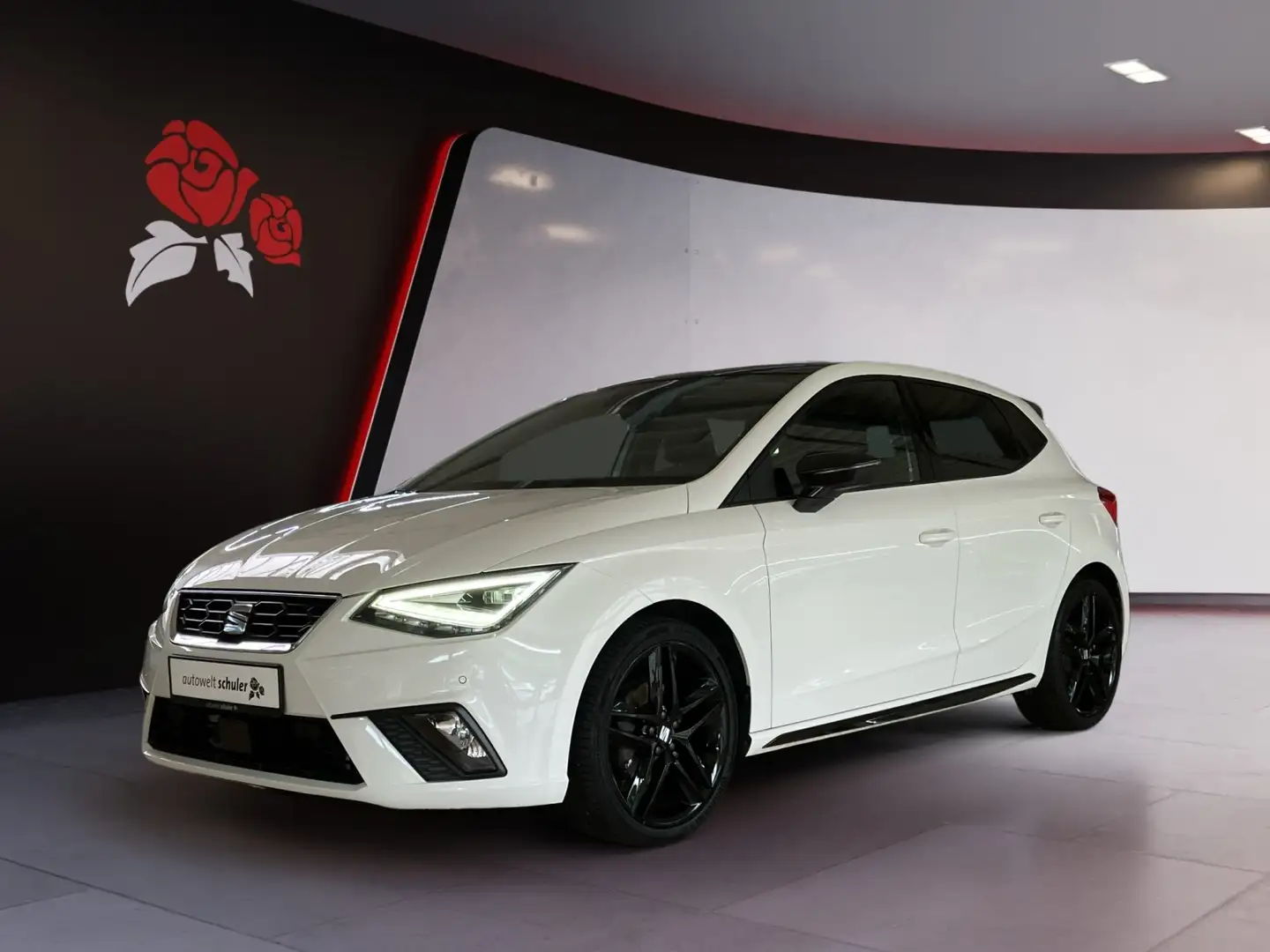 SEAT Ibiza 1.5 TSI DSG FR Black Edition Pano LED Alb - 2