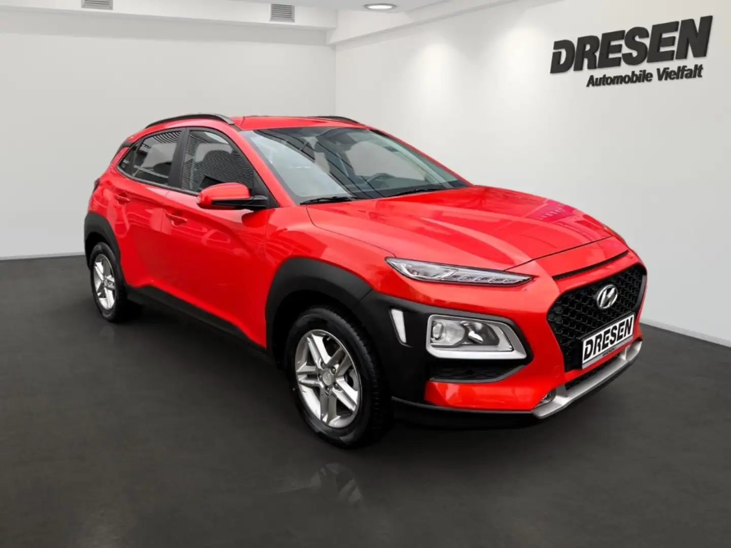 Hyundai KONA 1.0 TGDI Advantage PDC*SHZ*LenkradHZG*8Fach bereif Rot - 2