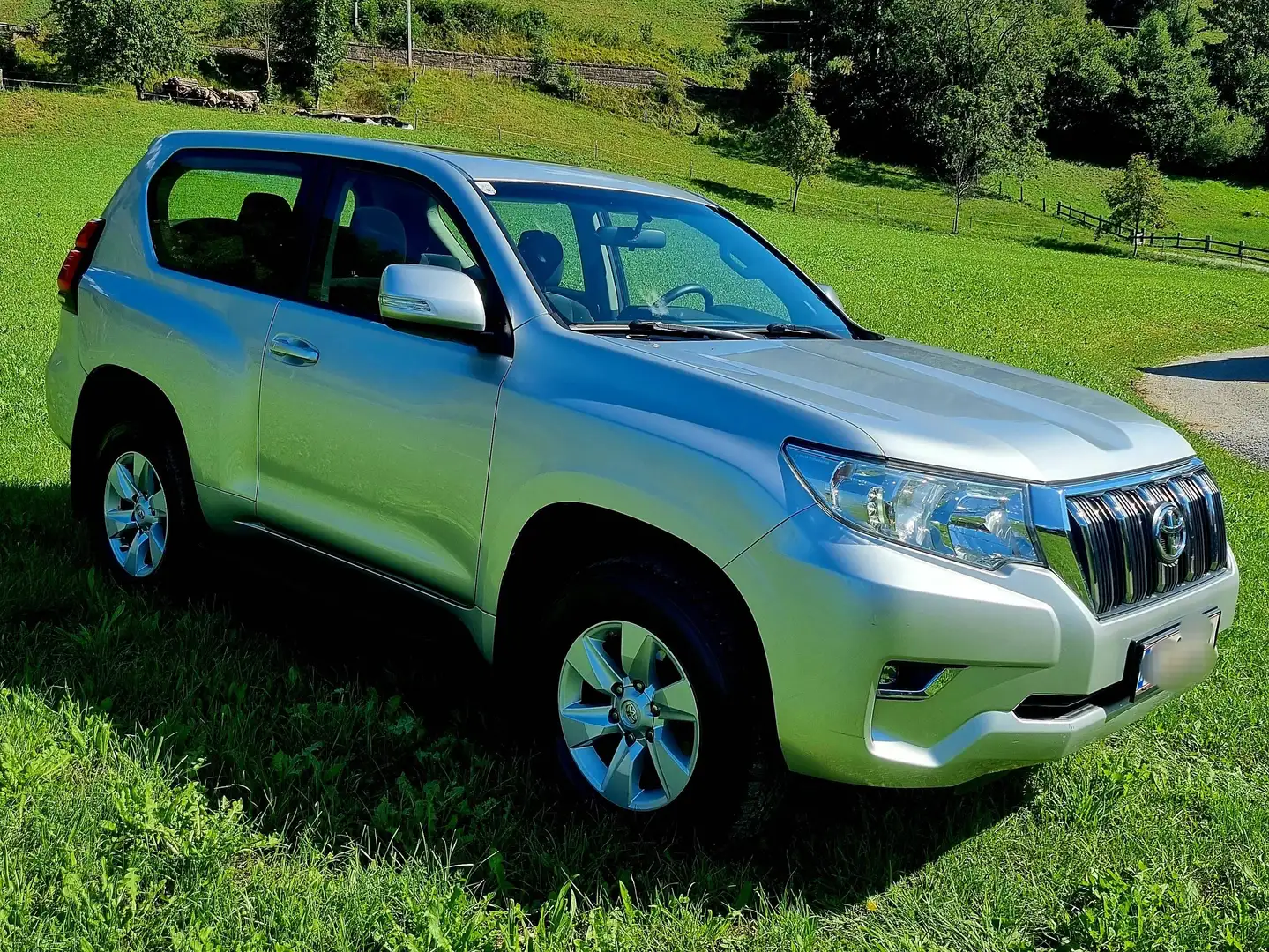 Toyota Land Cruiser Silber - 1