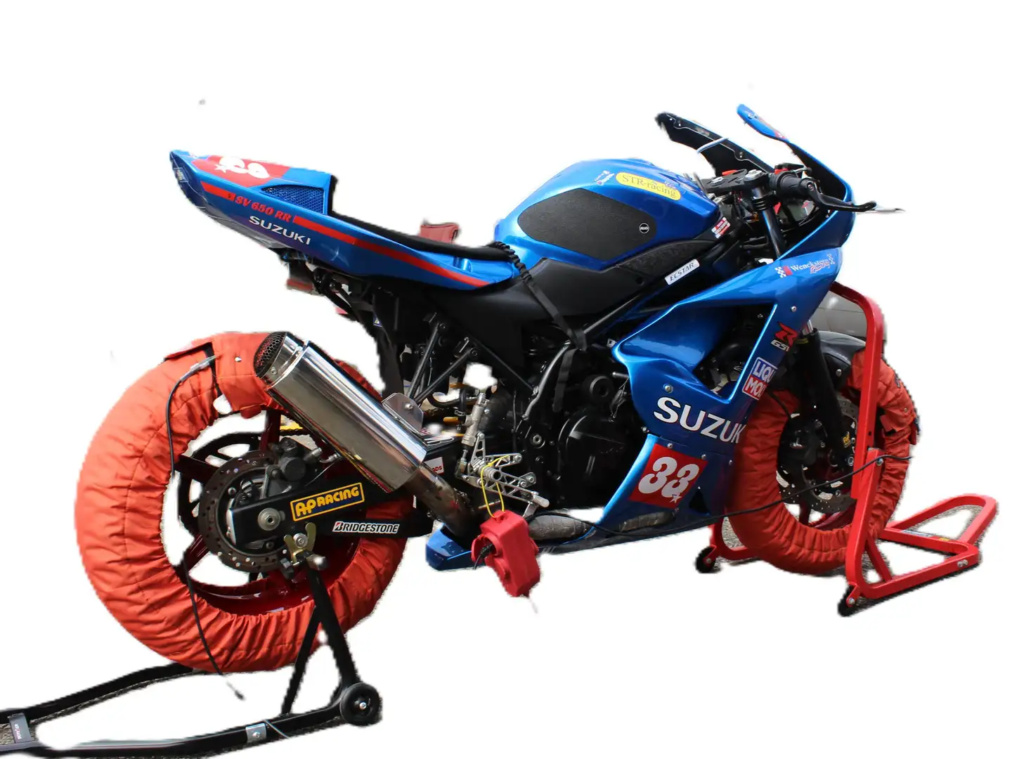 Suzuki SV 650 RR Modrá - 1