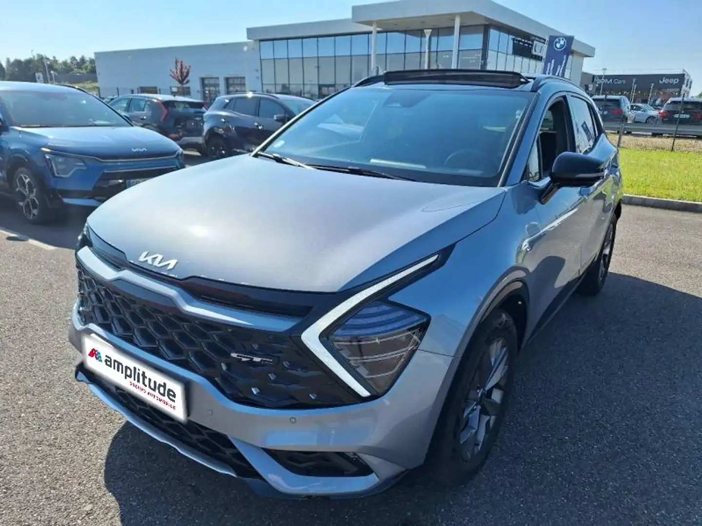Kia Sportage 1.6 T-GDi 230ch HEV GT-Line Premium BVA6 4x2 Gris - 1