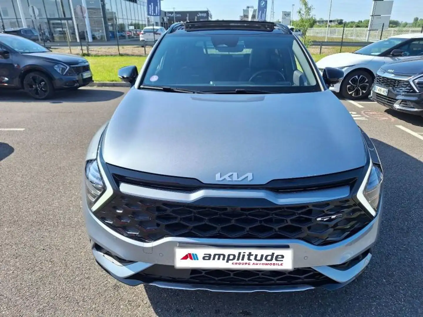 Kia Sportage 1.6 T-GDi 230ch HEV GT-Line Premium BVA6 4x2 Gris - 2