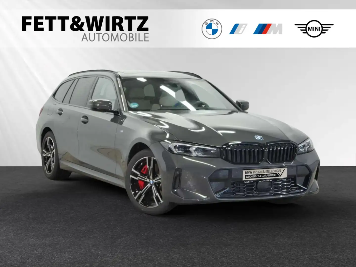 BMW 330 e xDrive Touring M Sport Pro|AHK|Pano|Head-Up|H/K Gris - 1