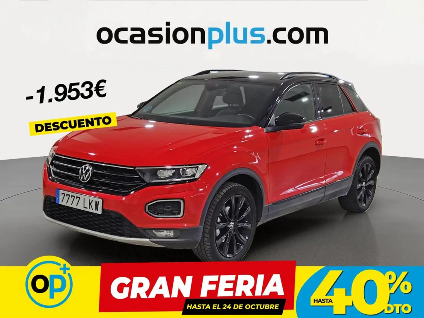 Volkswagen T-Roc 1.5 TSI Sport DSG7 Rojo - 1