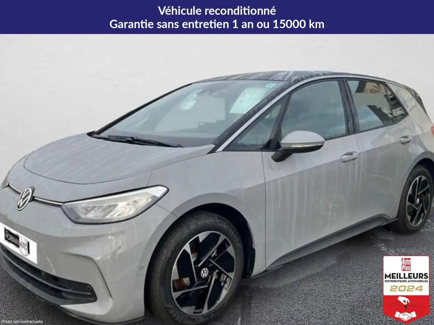 Volkswagen ID.3 204 ch pro performance life plus Gris - 1