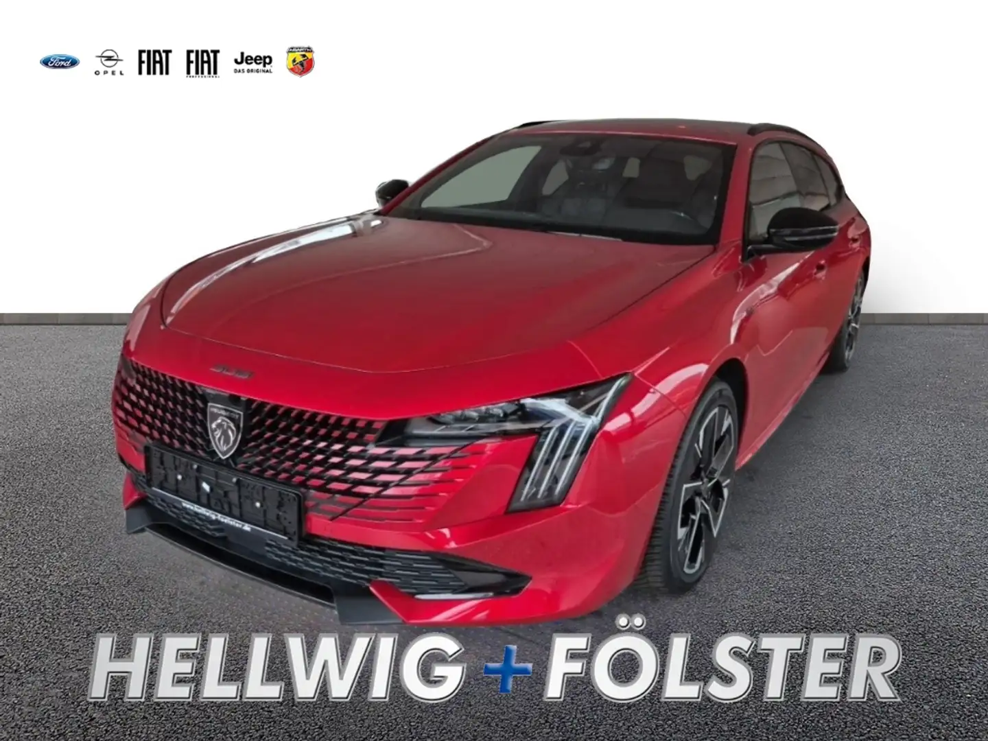 Peugeot 508 SW GT 1.2  Aut. SHZ Navi Kamera 360 Leder Rot - 1