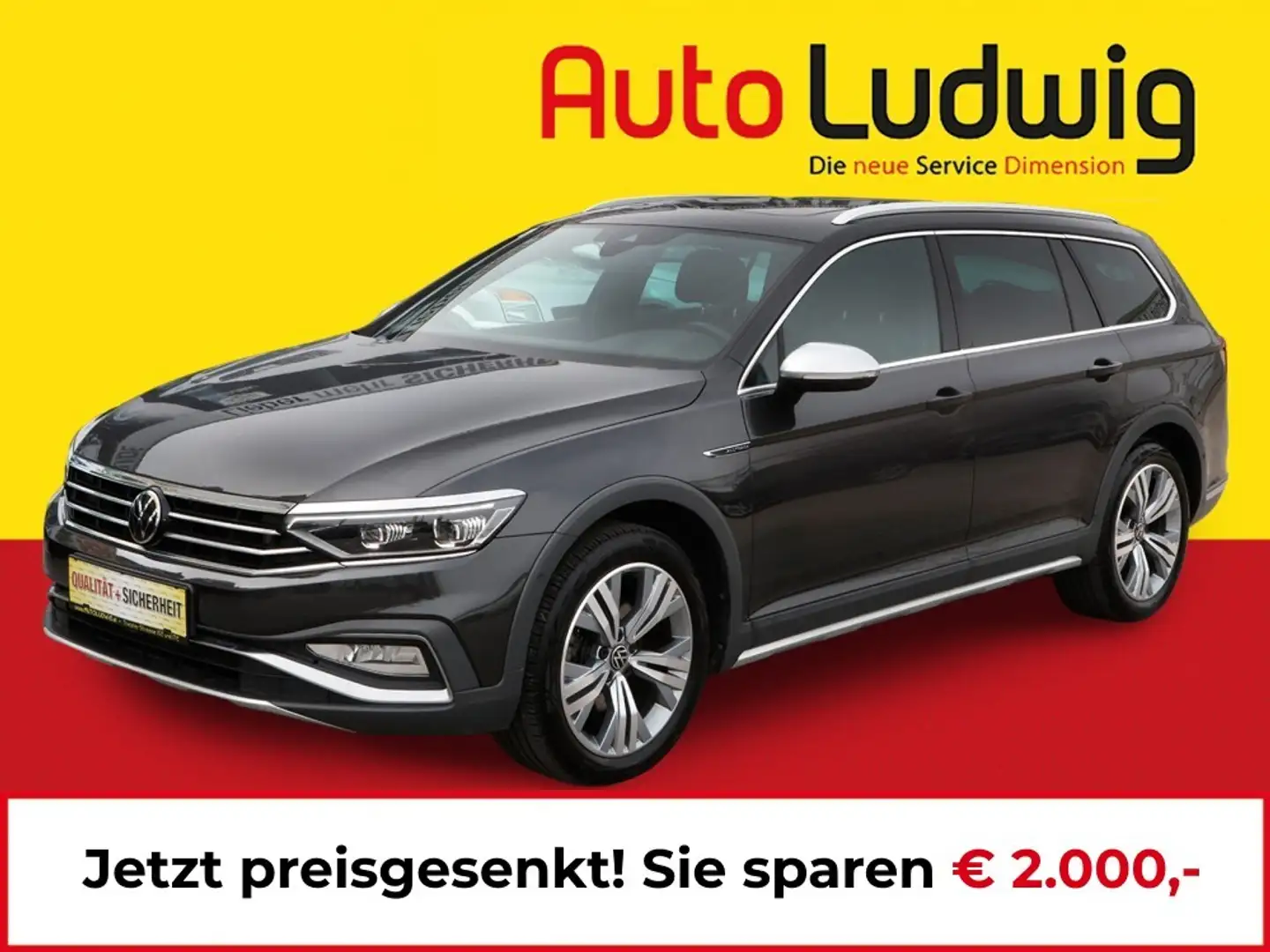 Volkswagen Passat Alltrack 2,0 TDI 4 Motion DSG*DIGI- COCKPIT*NAVI*PANO Grau - 1