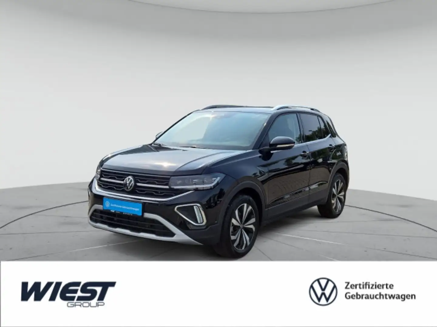 Volkswagen T-Cross Style 1.0 TSI DSG, MATRIX/SHZ/NAVI uvm. Negro - 1