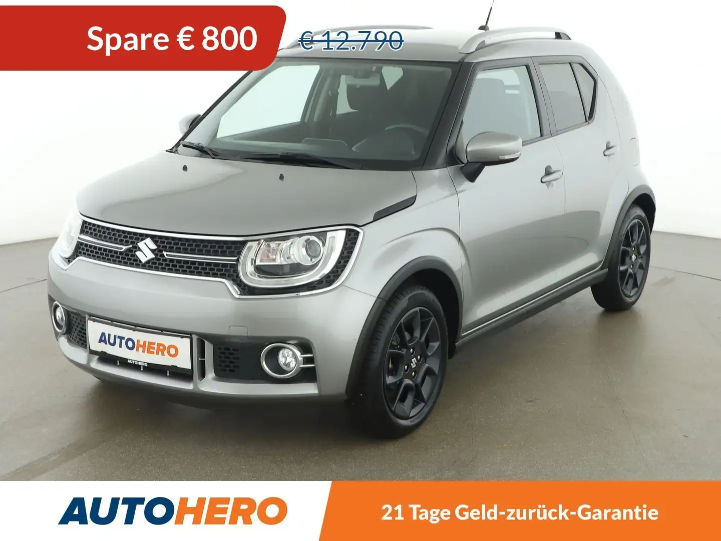 Suzuki Ignis 1.2 DualJet SHVS ALLGRIP Flash *NAVI*SPUR*LED* Silber - 1