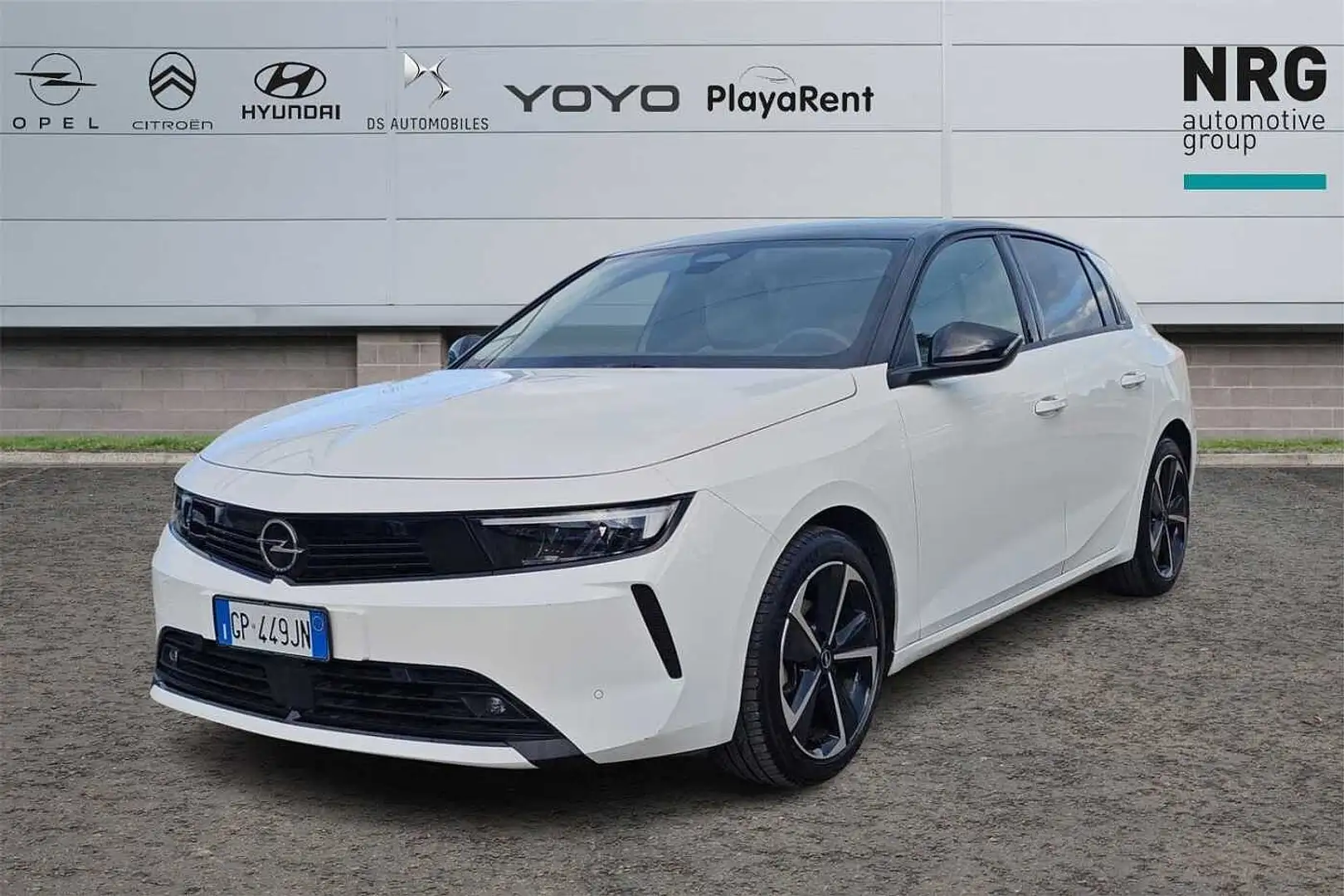 Opel Astra 6ª serie 1.2 Turbo 110 CV Elegance Blanc - 1