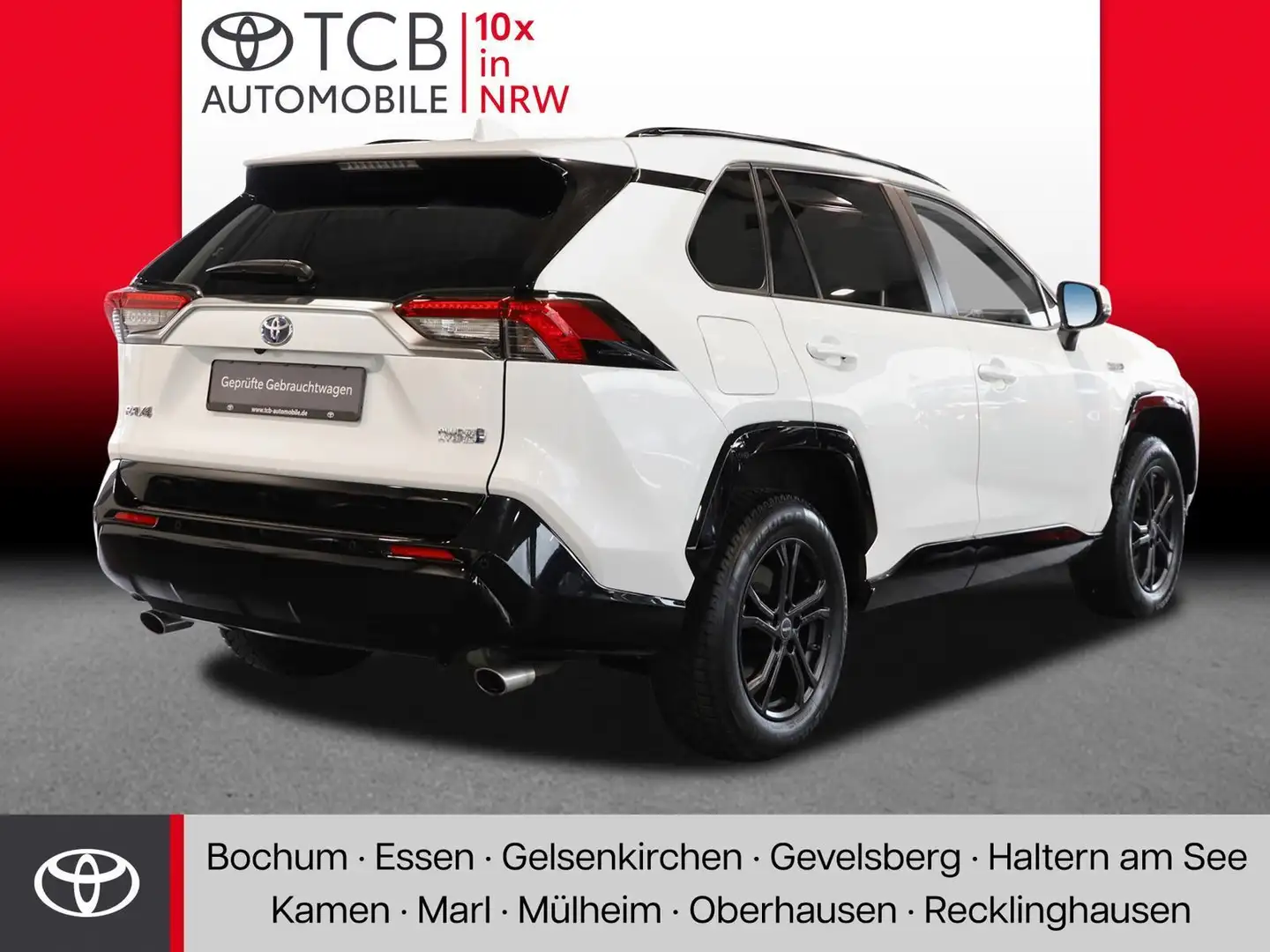 Toyota RAV 4 PLUG-IN HYBRID TECHNIK-PAKET/NAVI/HEADUP Blanco - 2