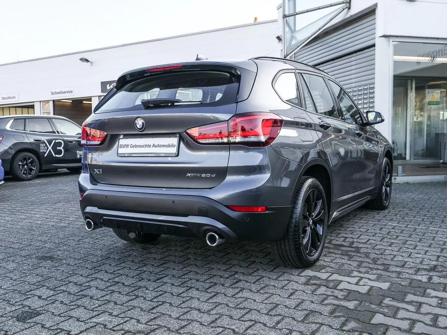 BMW X1 xDrive20d 18" LMR DA PA RFK DAB HiFi NAVI LED Grigio - 2