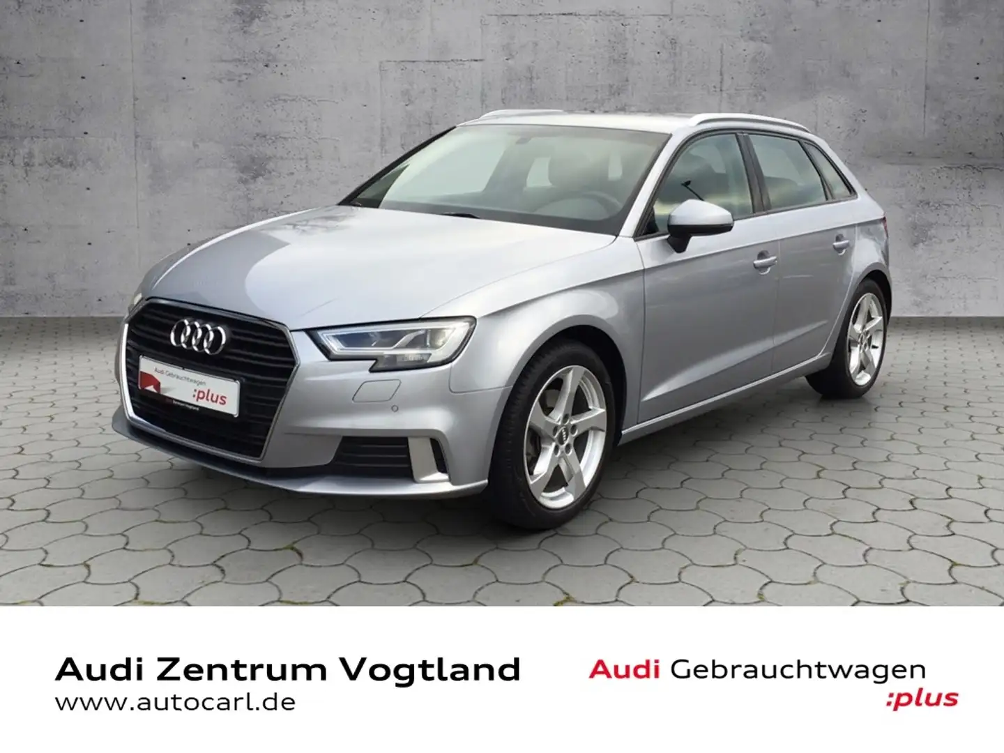 Audi A3 Sportback sport 30 TFSI S-tronic LED/NAV/SHZ KLIM Argent - 1