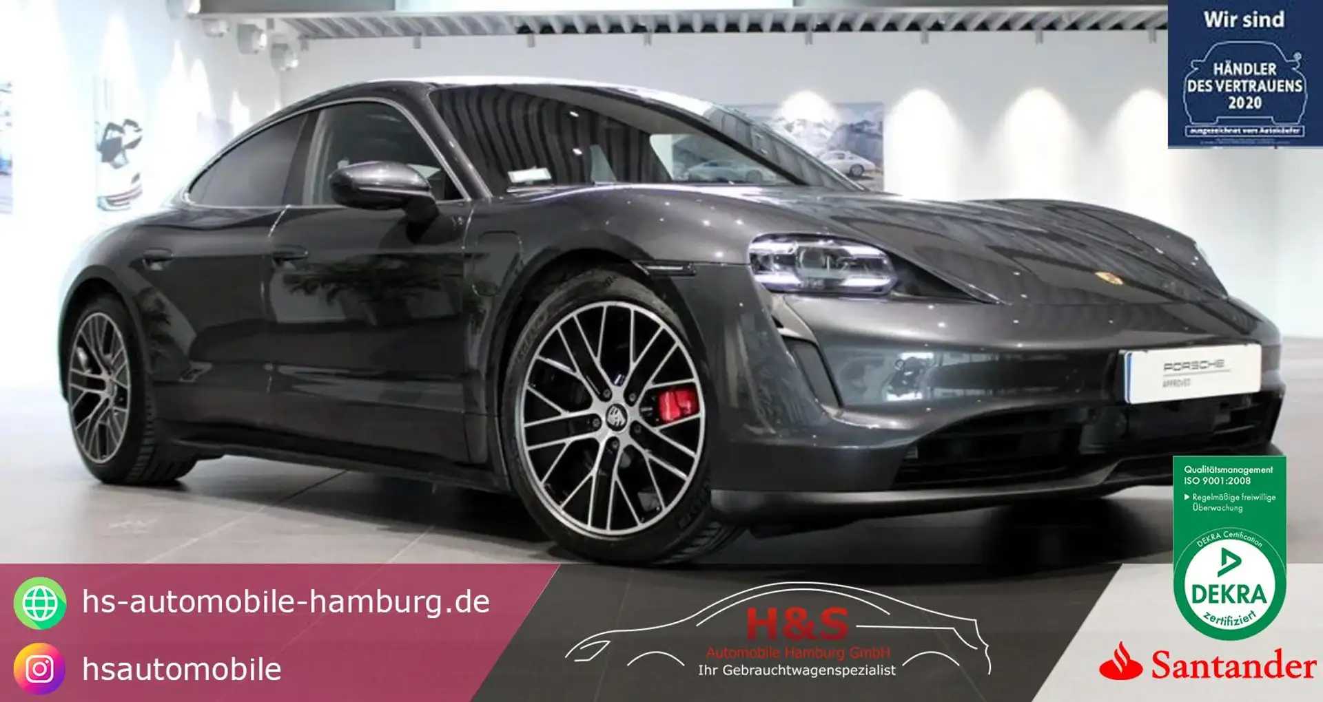 Porsche Taycan 4 S *PANO/BOSE/PANO* Grau - 1