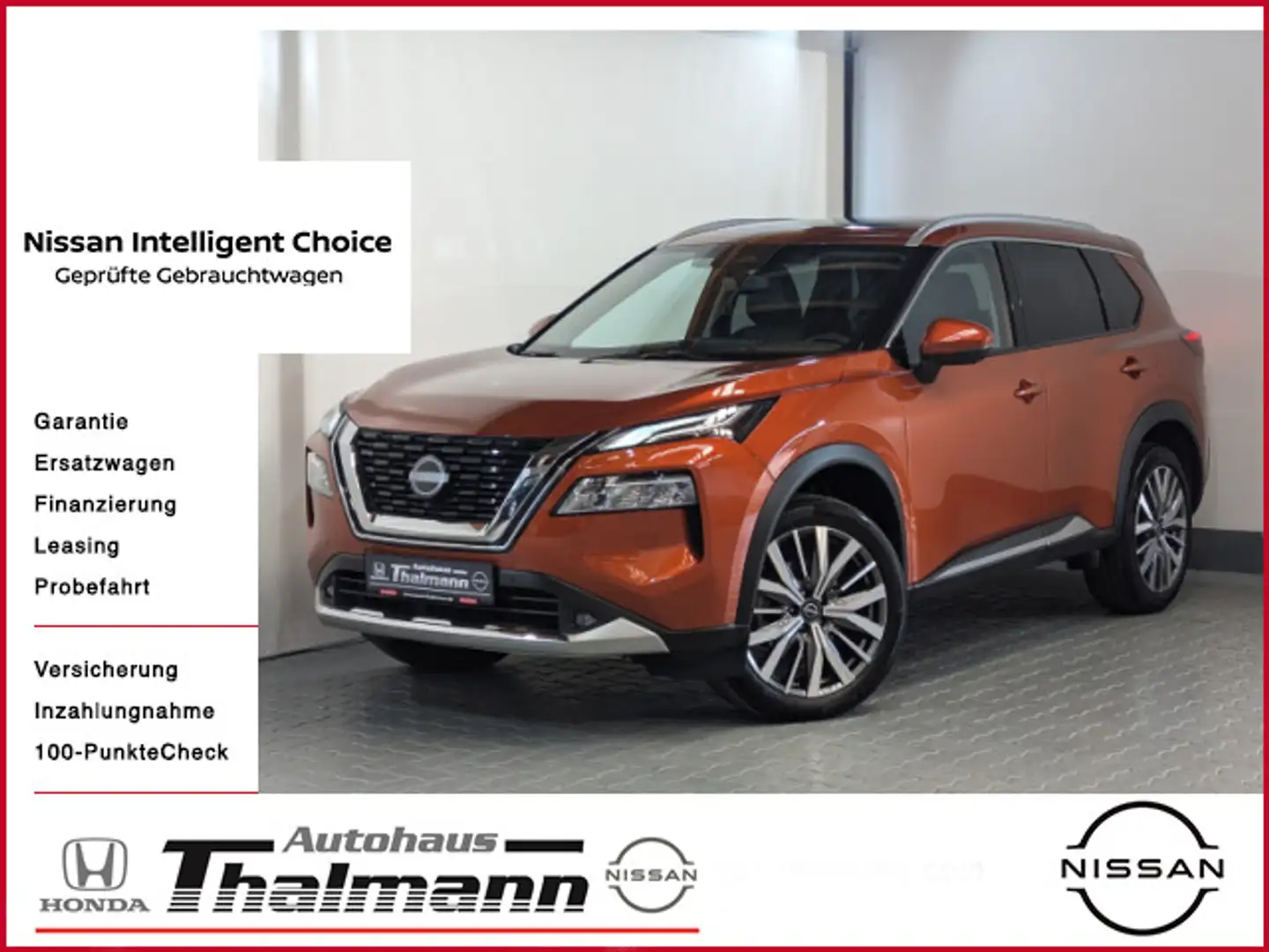 Nissan X-Trail Tekna+ VOLLAUSSTATTUNG Orange - 1