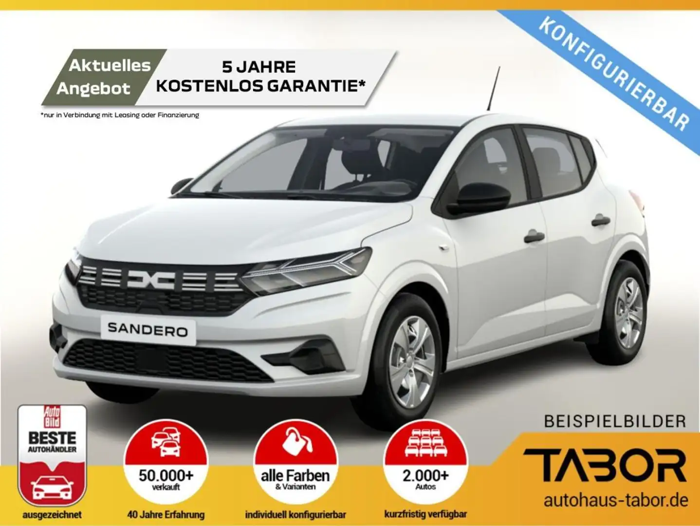 Dacia Sandero Essential TCe 90 Weiß - 2