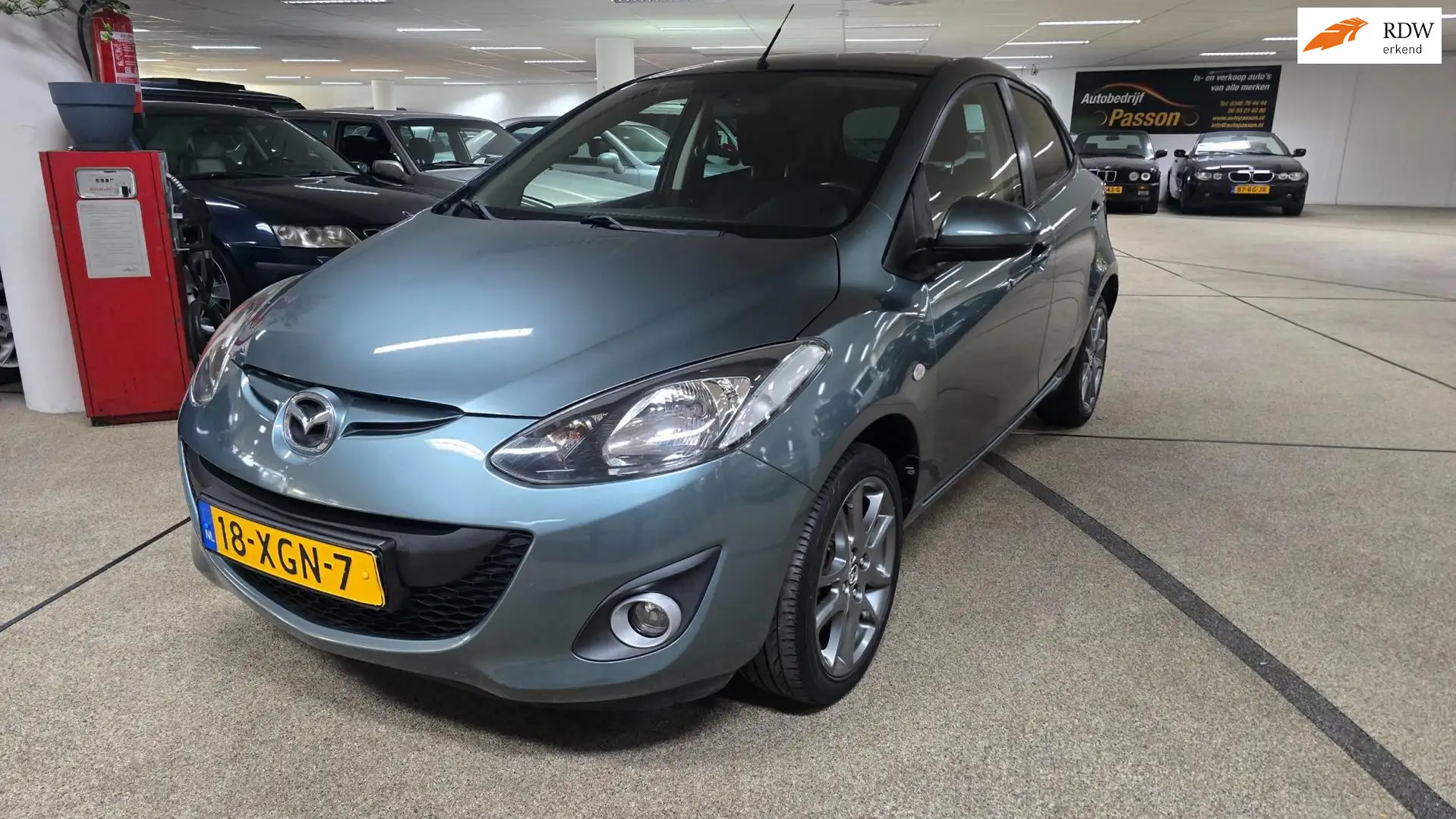 Mazda 2 1.3 GT-L nieuwe Apk!! 106.000dkm!! Navi .verwarmde Grau - 1