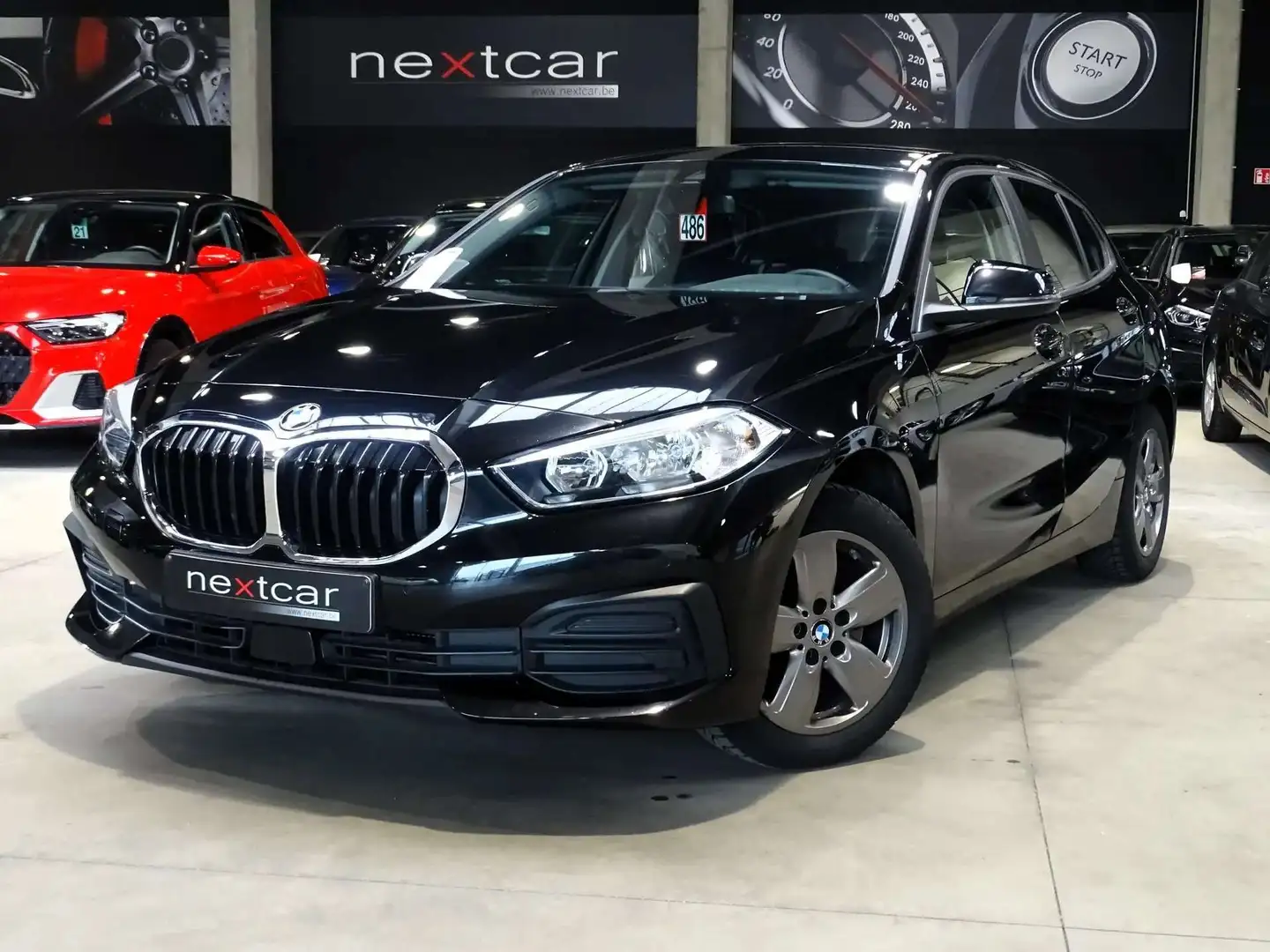 BMW 116 dA Hatch New ***NAVI PRO-CRUISE-PARKING-EURO6d*** Noir - 1