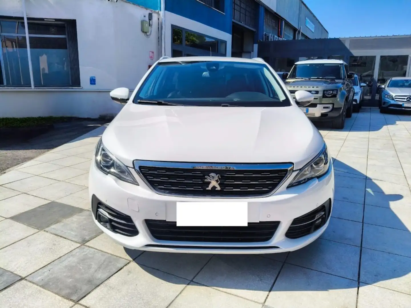 Peugeot 308 BlueHDi 120 S&S EAT6 SW Aziendale Iva Dedudicibile Bianco - 2