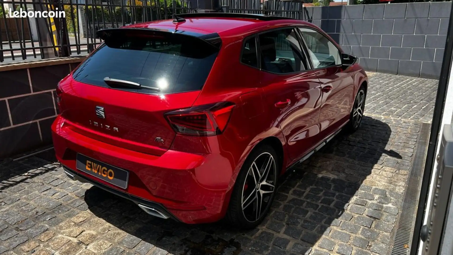 SEAT Ibiza 1.5 TSI 150ch FR XCLUSIVE DSG TOIT OUVRANT BEATS A Rouge - 2