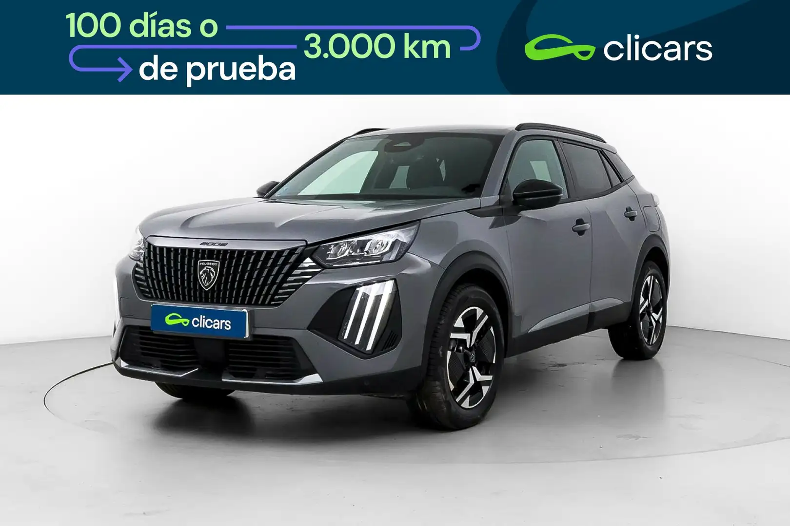 Peugeot 2008 Hybrid Allure Plus eDCS6 145 Gris - 1