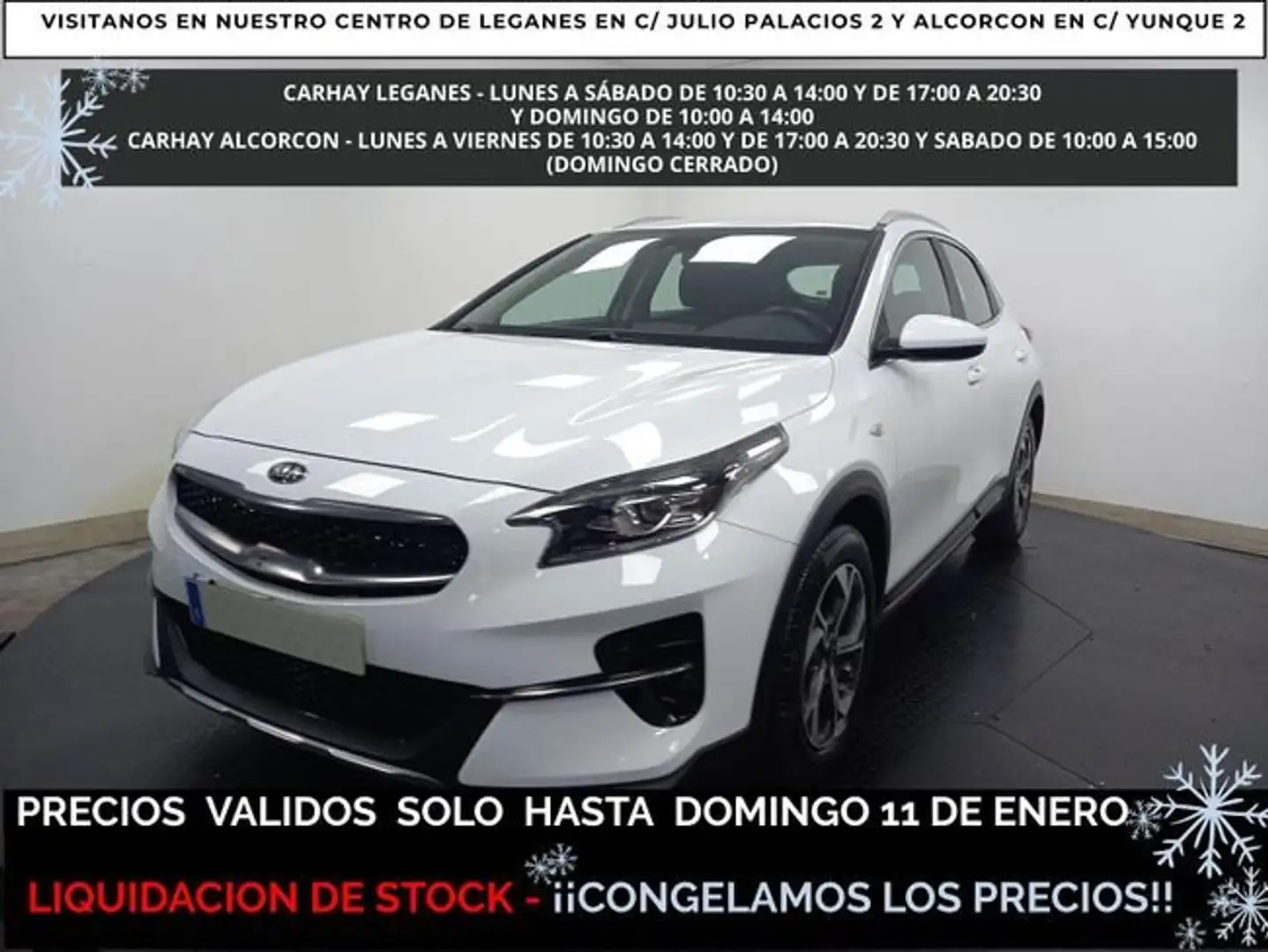 Kia XCeed 1.6 MHEV IMT DRIVE 100KW (136CV) Blanc - 1