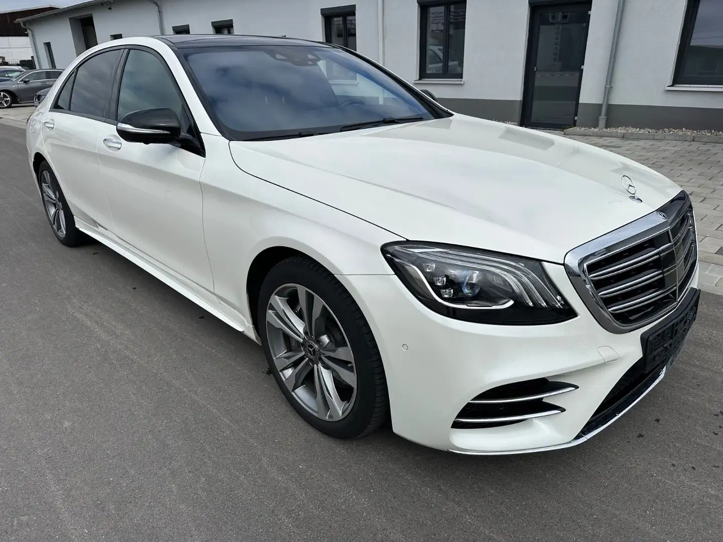 Mercedes-Benz S 400 d 4Matic *AMG-Line*Lang*Pano*Head-Up* Biały - 1