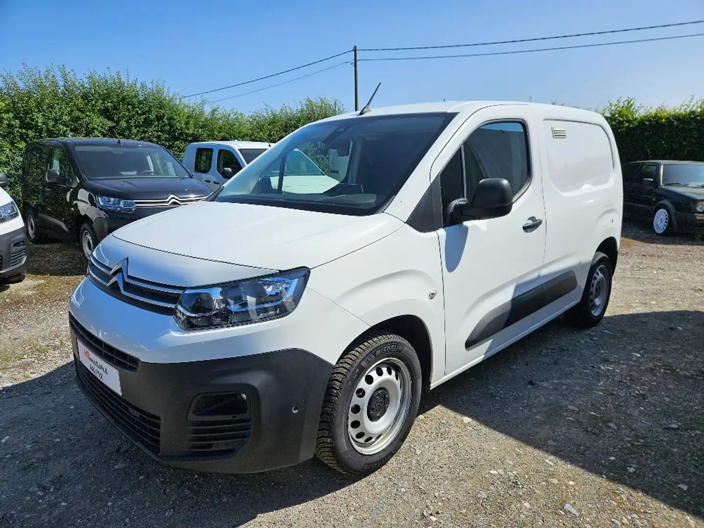 Citroen Berlingo 1.5HDI FULL OPTION TOPWAGEN Blanc - 2