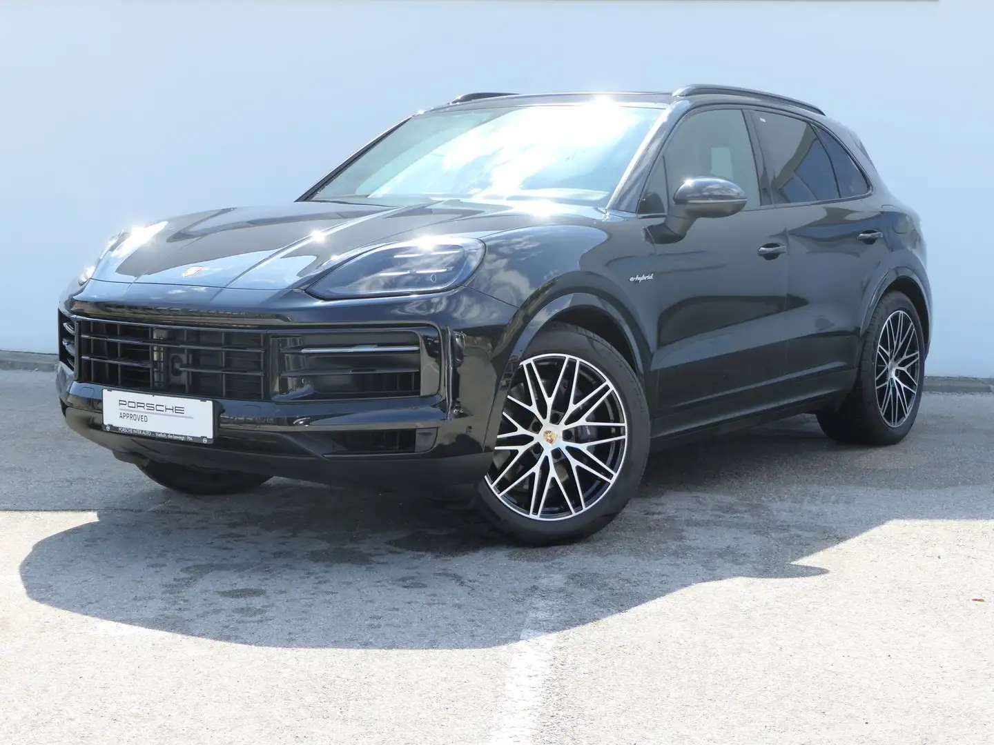 Porsche Cayenne E-Hybrid Schwarz - 1