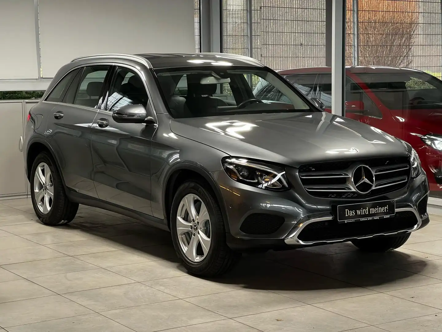 Mercedes-Benz GLC 250 4M Exclusive AHK LED NAVI+PDC+KLIMA+SHZ+ Grau - 2