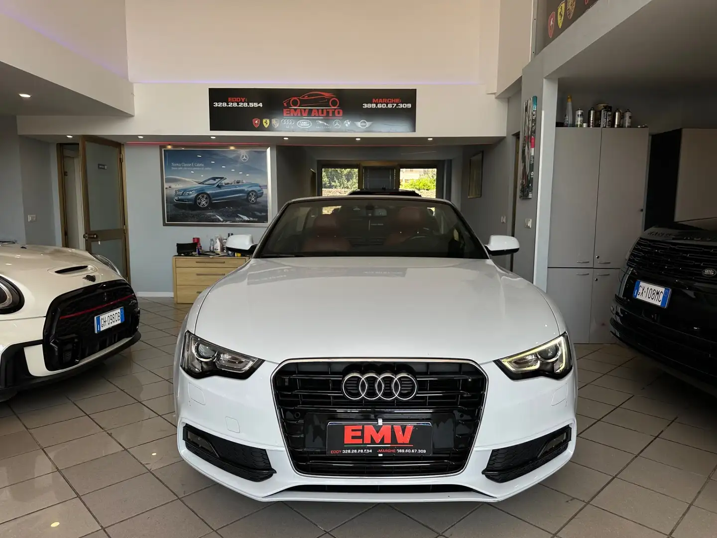 Audi A5 Cabrio2.0 TDI 177 CV Wit - 2