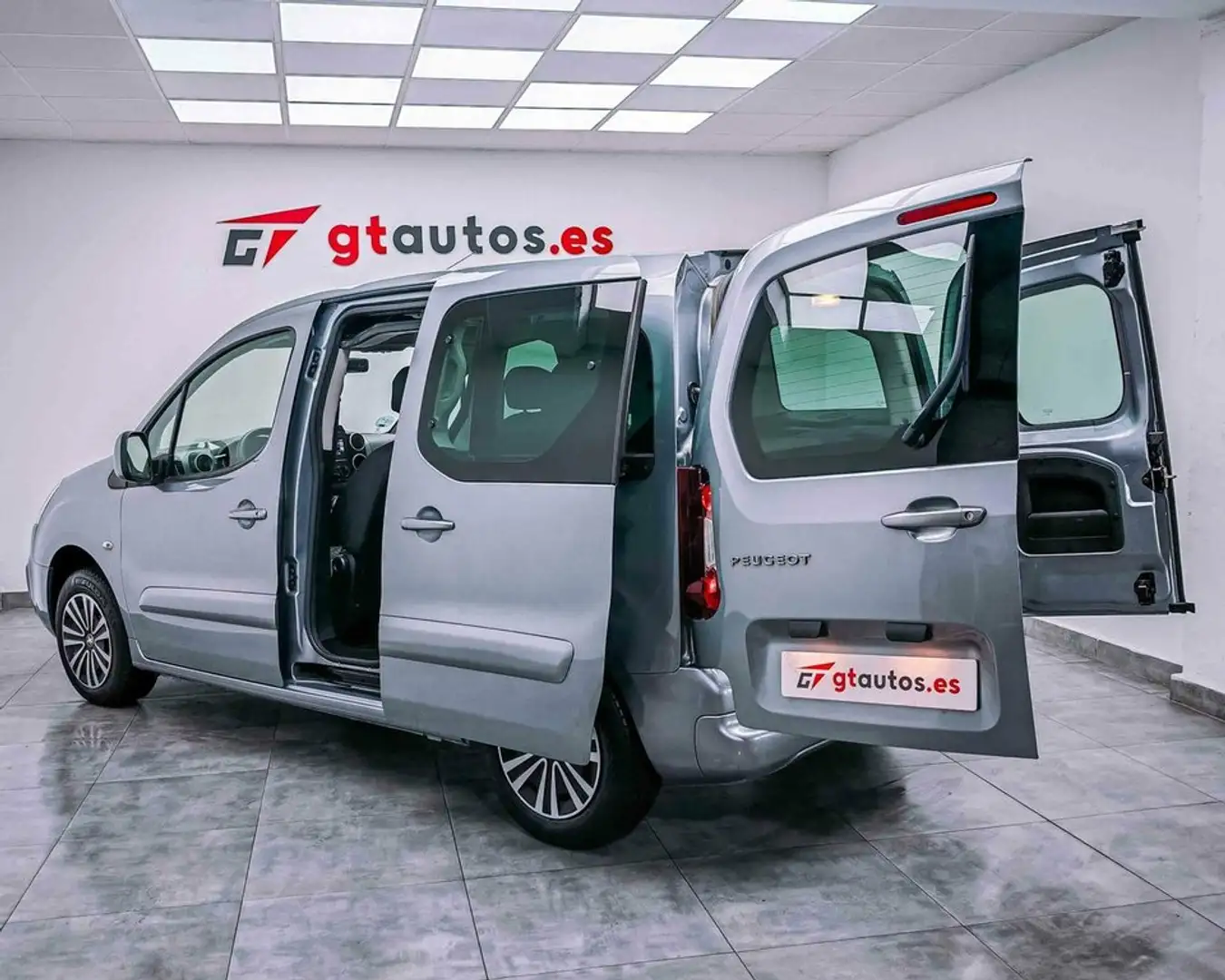 Peugeot Partner 1.6 Blue-HDi Active 100CV Gris - 2