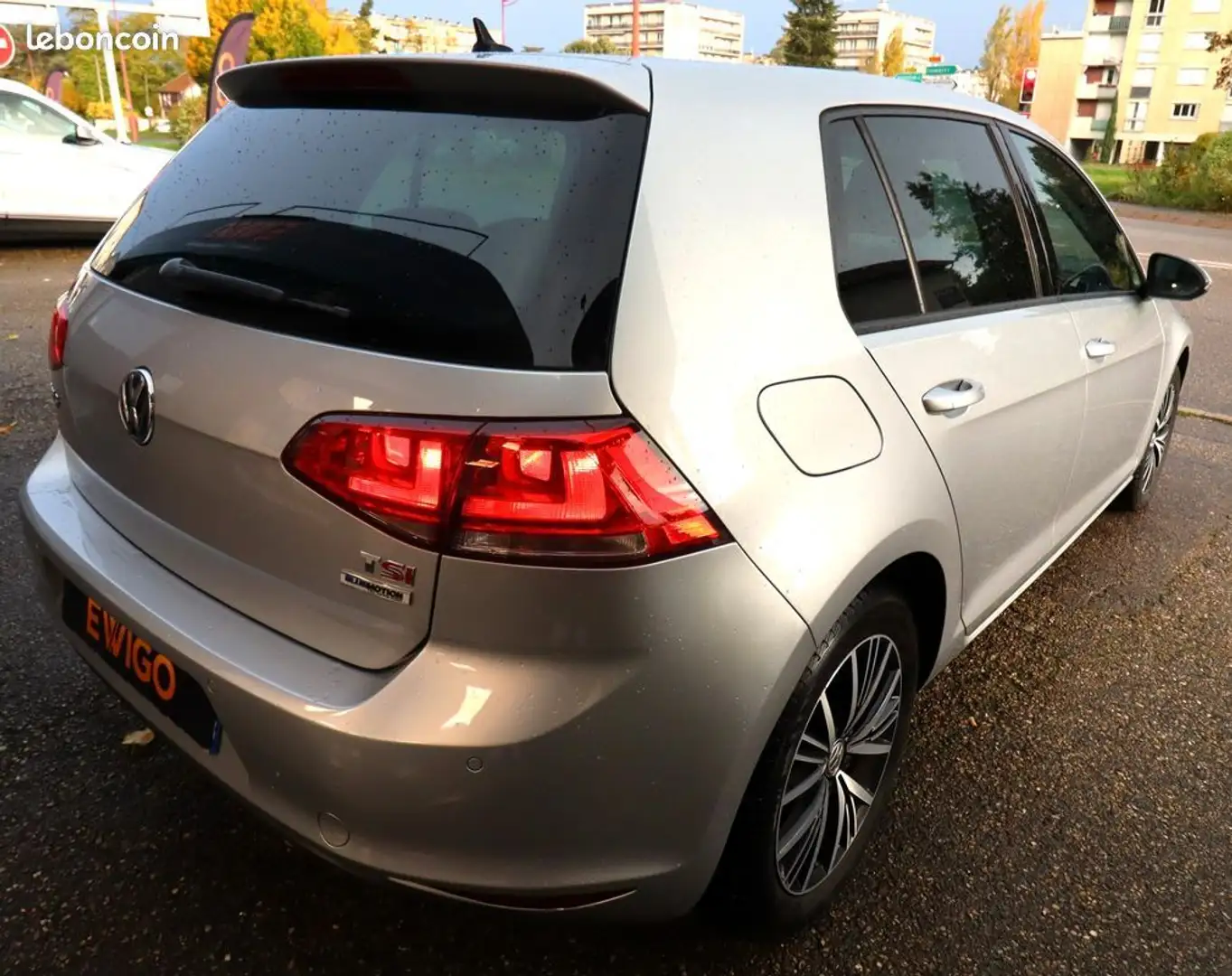 Volkswagen Golf 1.4 tsi 150 ch bluemotion allstar dsg bva Gris - 2