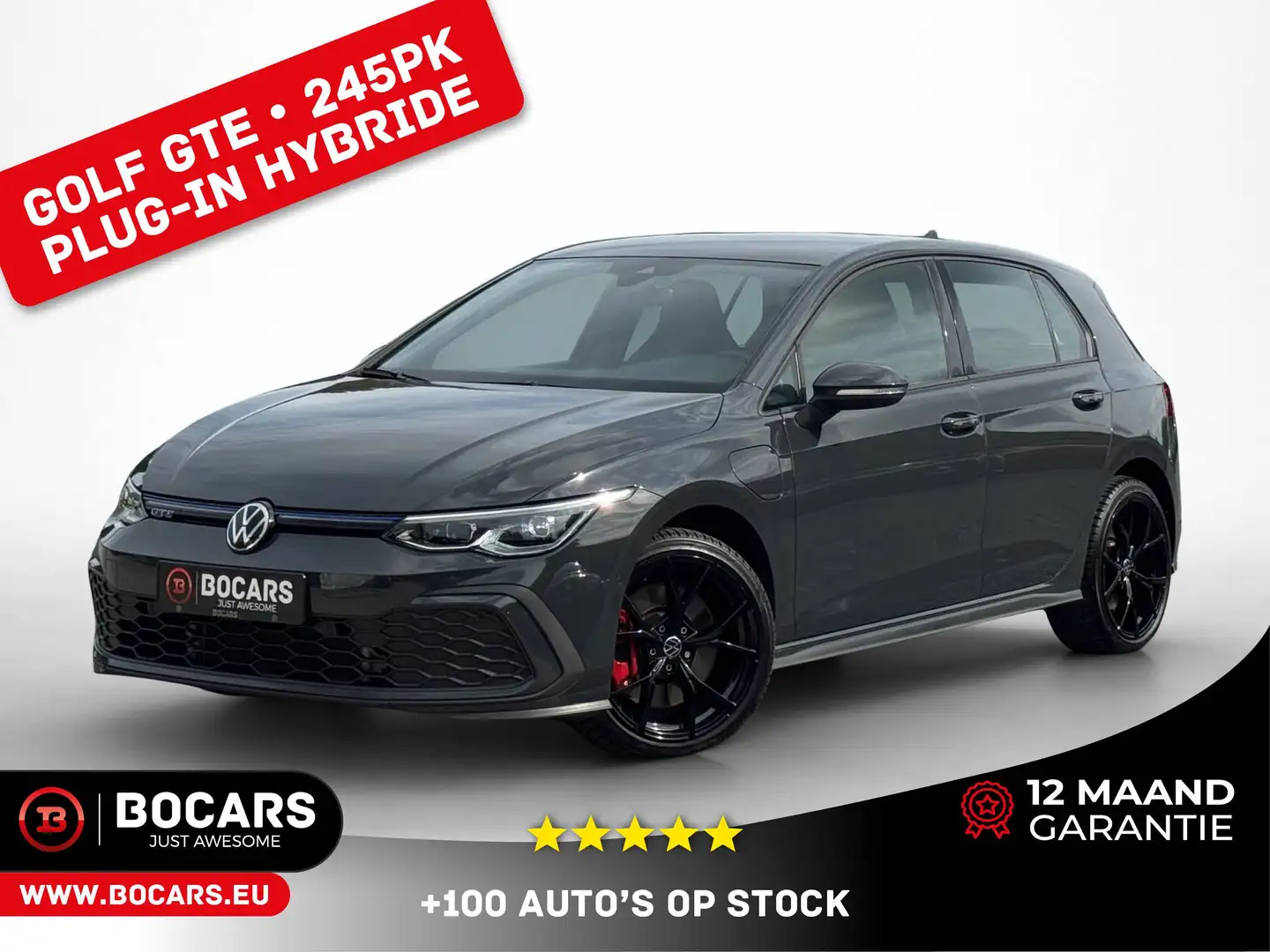 Volkswagen Golf GTE 1.4 eHybrid 245pk PHEV DSG • Cruise Control • IQ-LED Grau - 1