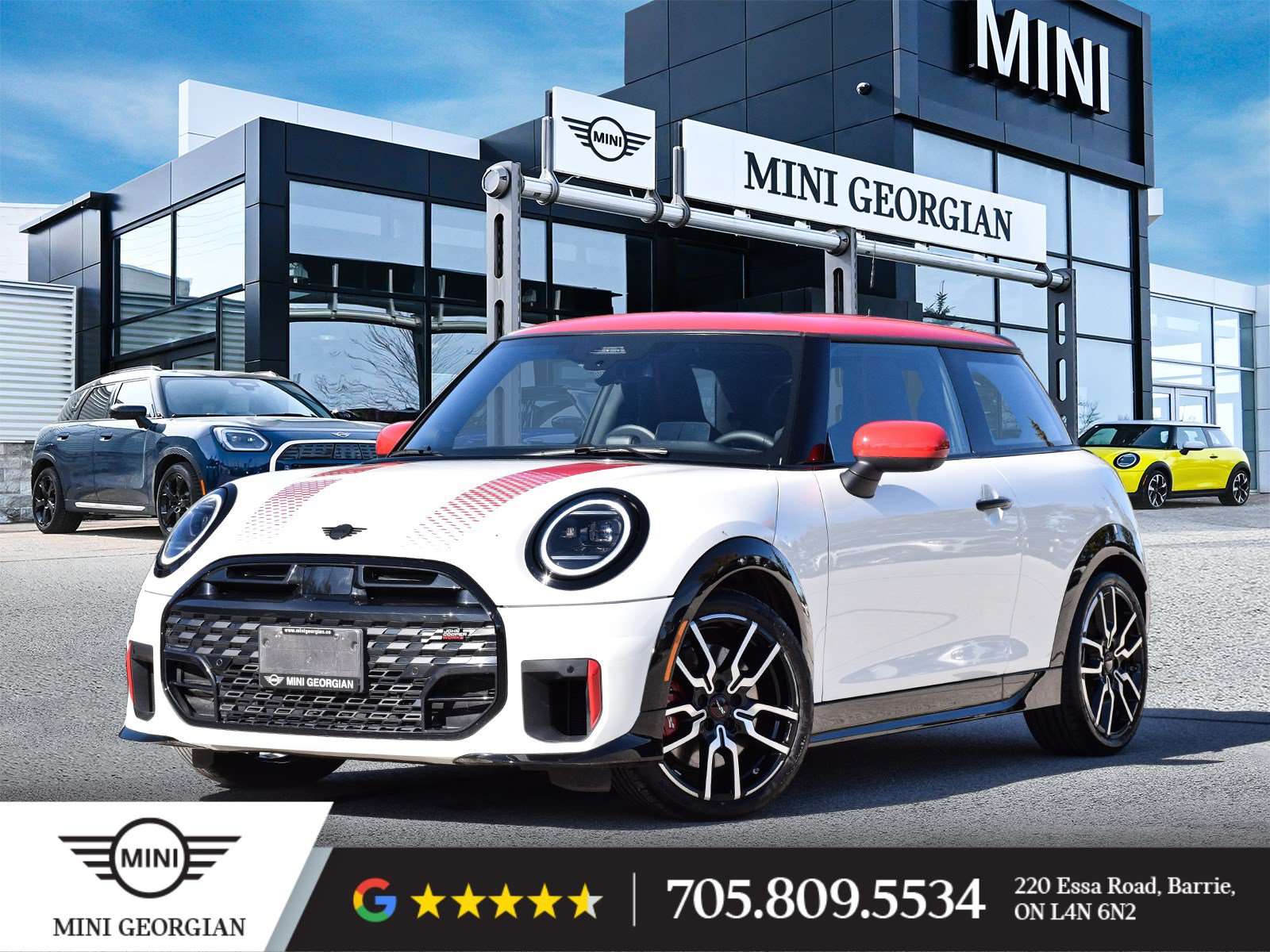 2026 MINI 3 Door John Cooper Works | Premier + | CPO | Low KM |