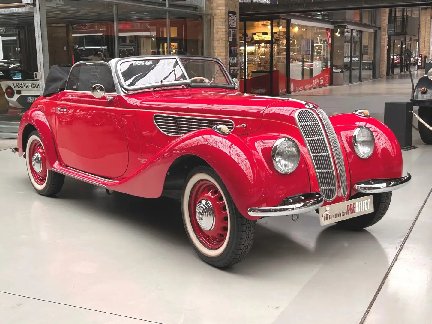 BMW 327 Cabriolet - Premium-Restauration! Червоний - 2
