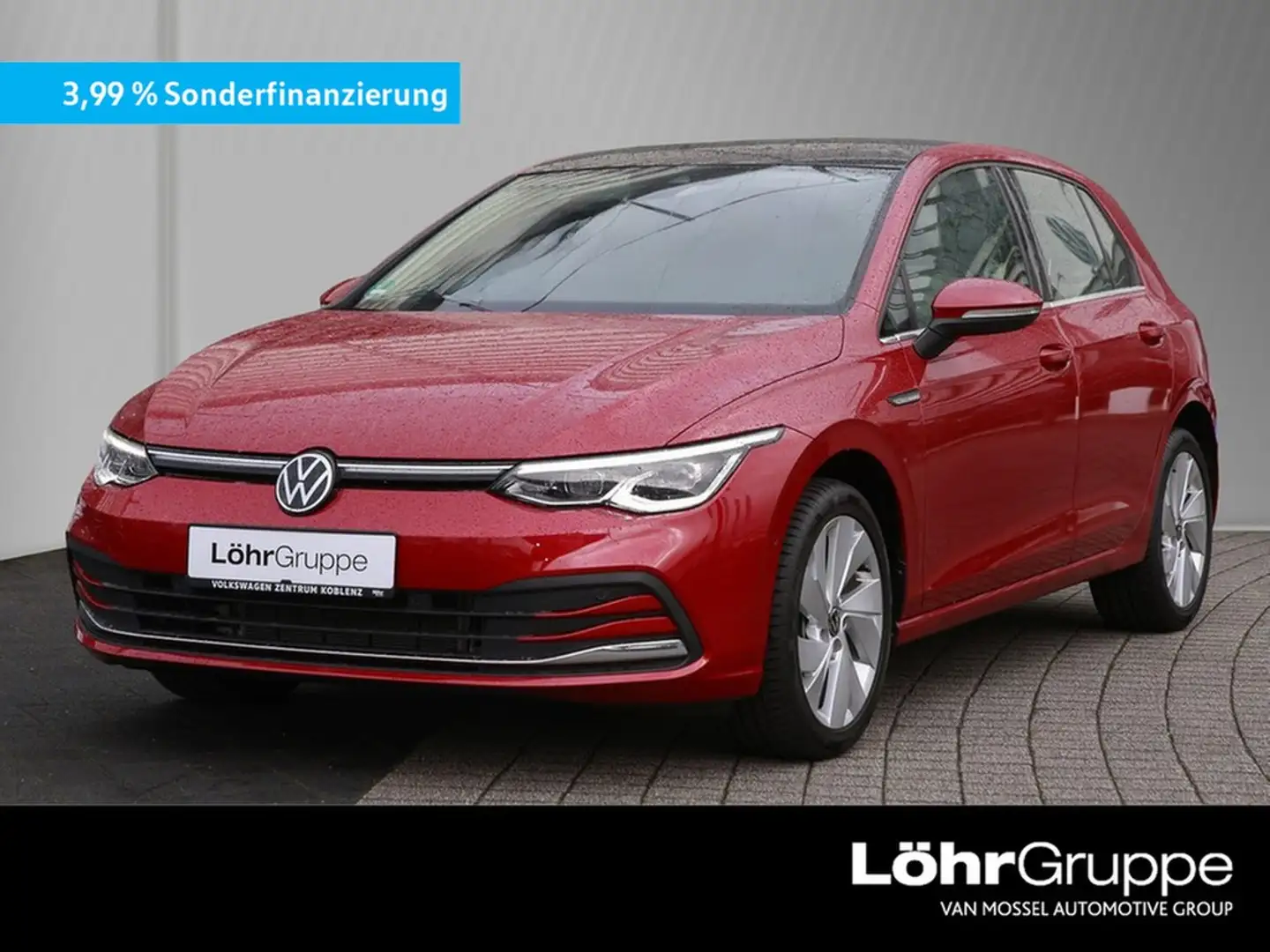 Volkswagen Golf VIII 1.5 TSI Style Navi/RFK/Pano Rot - 1