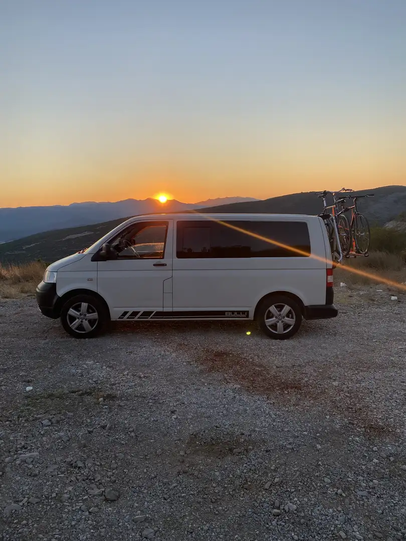 Volkswagen T5 Kombi Kasten City Weiß - 2