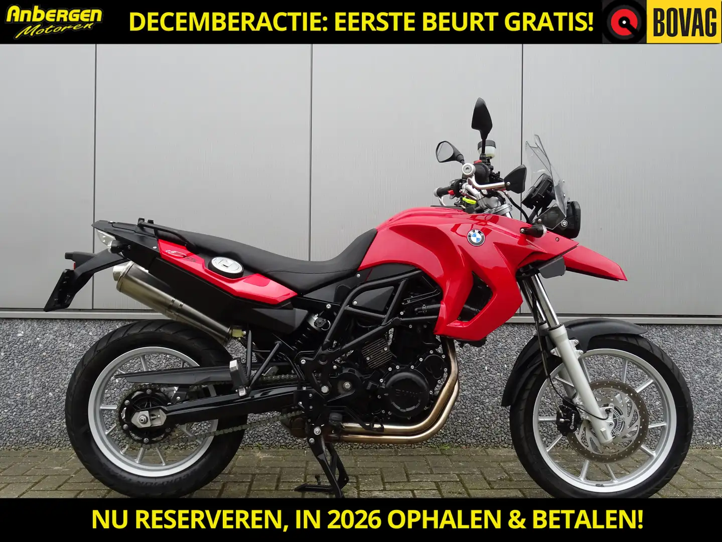BMW F 650 GS ABS Rood - 1