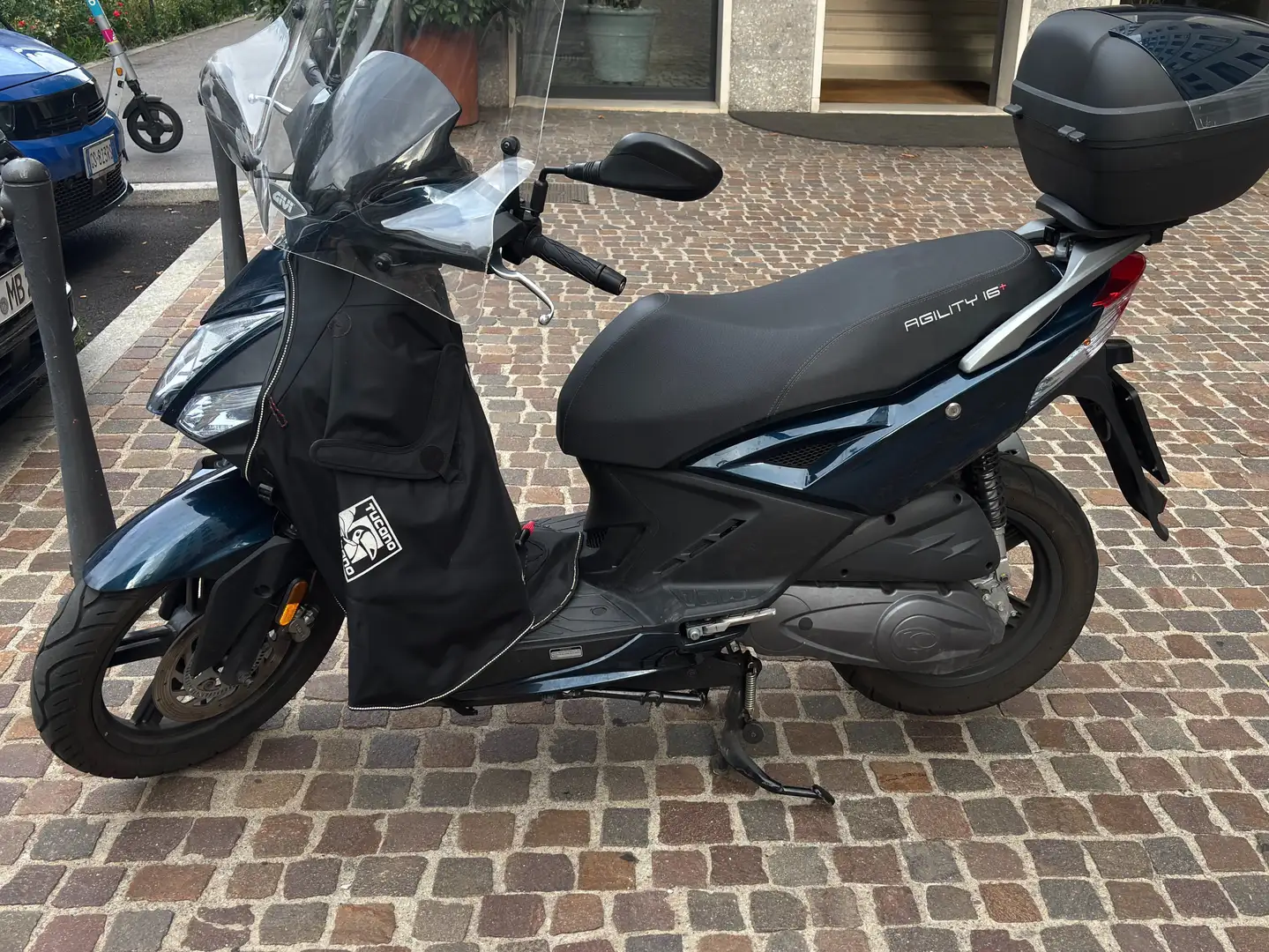 Kymco Agility 200 R16+ ABS Bleu - 1