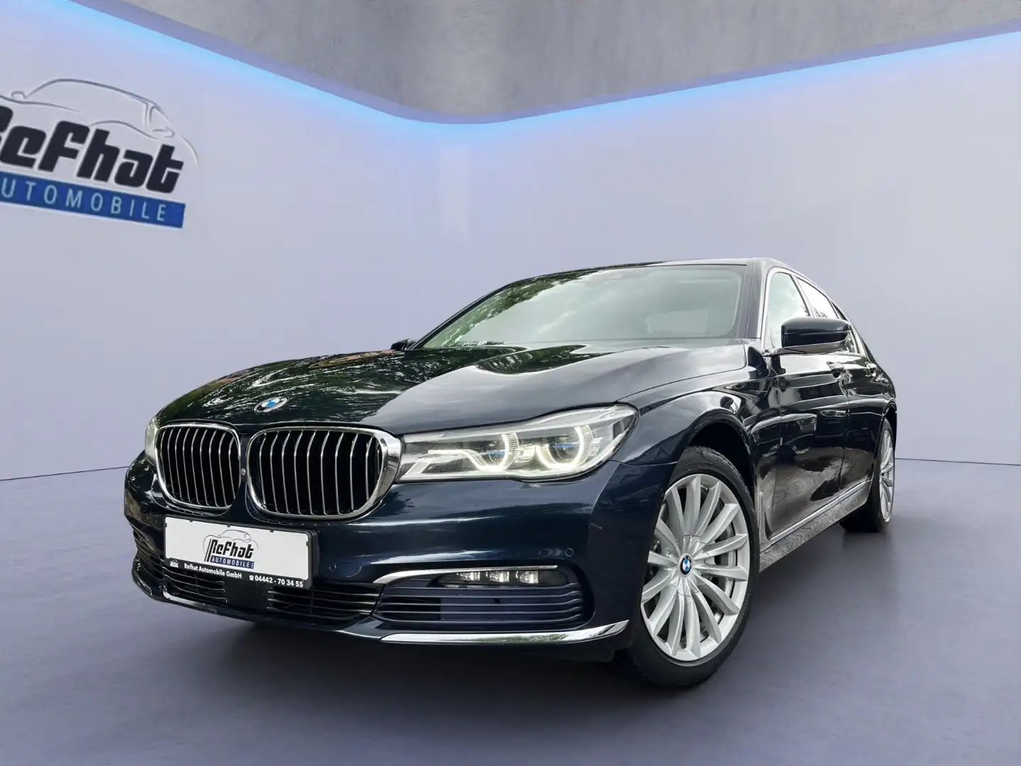 BMW 740 d Lim xDrive*360*ACC*NAPPA*LASER*GESTIK*DISPL Blau - 2