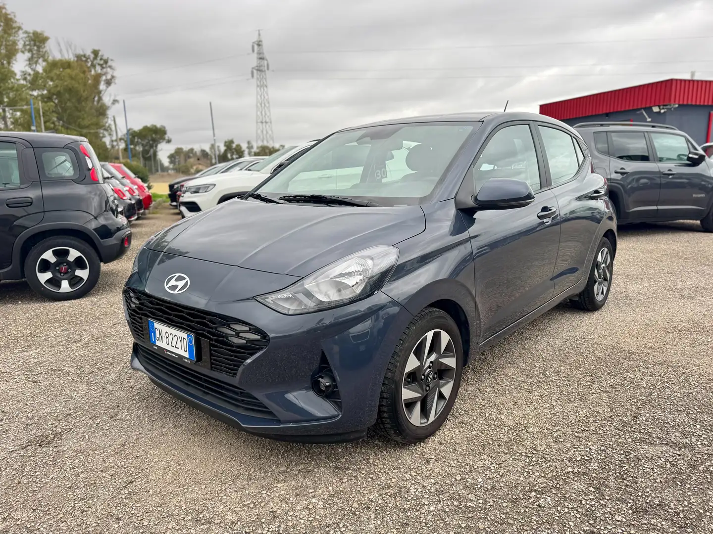 Hyundai i10 5P 1.0 *AUTOMATICA CONNECTLINE *NEOPATENTATI Bleu - 1