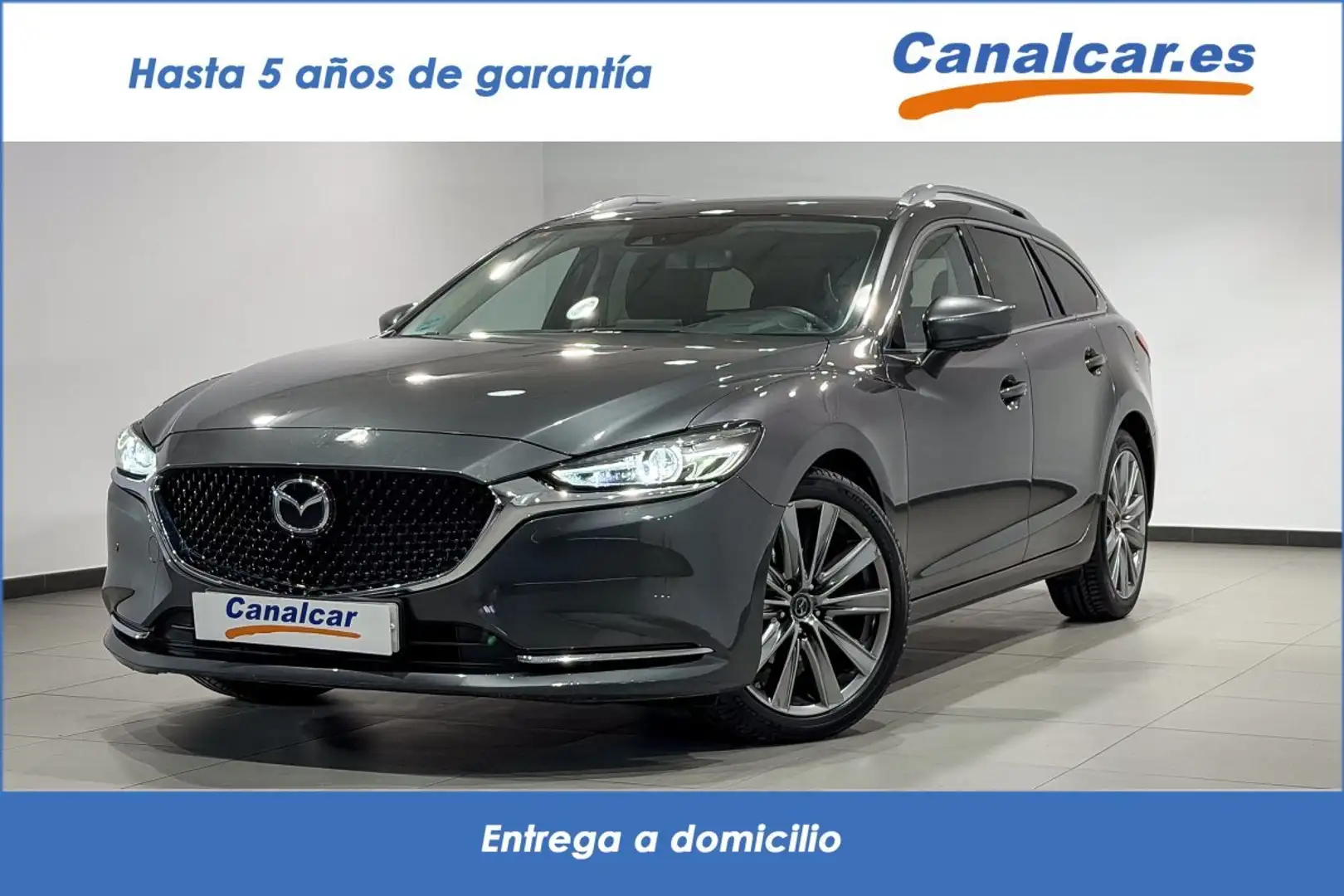 Mazda 6 Wagon 2.0 Skyactiv-G Zenith Aut. Gris - 1