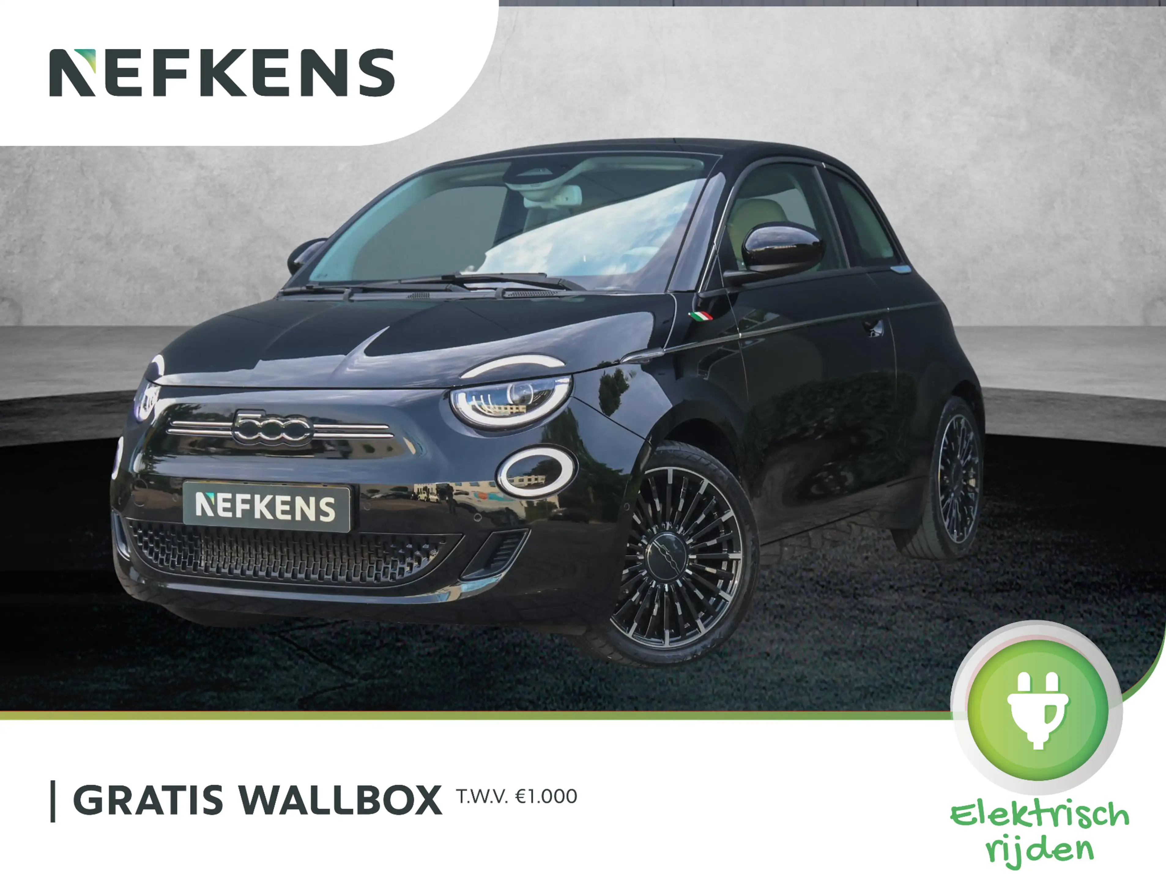 Fiat 500e La Prima 42kWh | ACCU 93% | 1ste eigenaar | Elektr