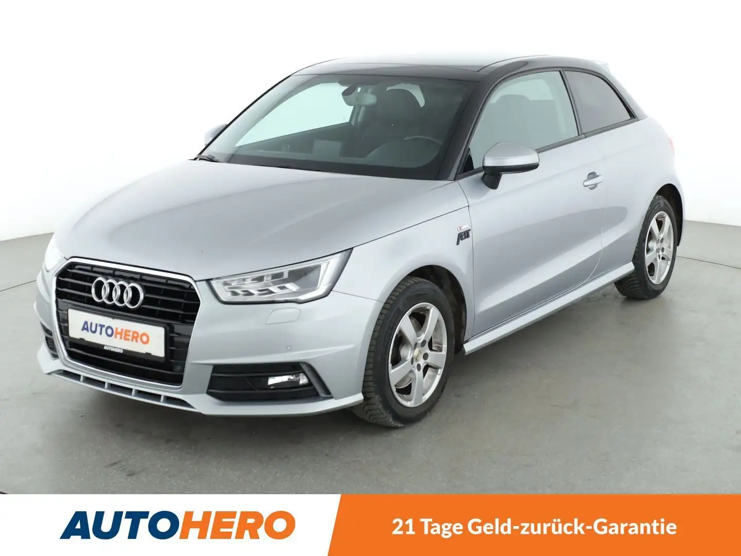 Audi A1 1.4 TFSI ACT Sport Aut.*NAVI*PDC*TEMPO* Silber - 1