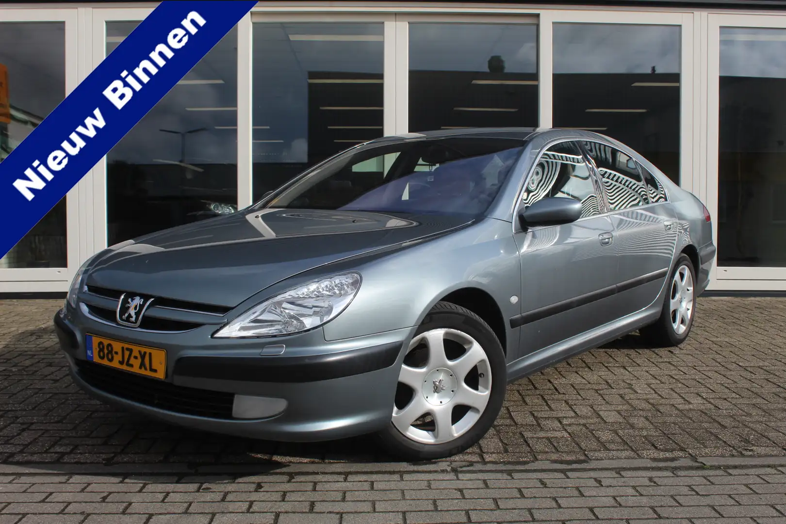 Peugeot 607 2.2-16V Executive, Automaat, Climate Control, PDC siva - 1