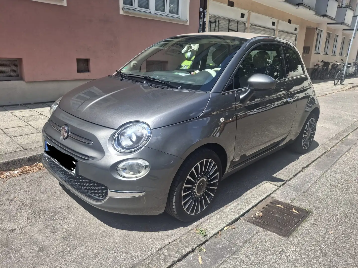 Fiat 500C 500 C 1.2 8V Start Grau - 1