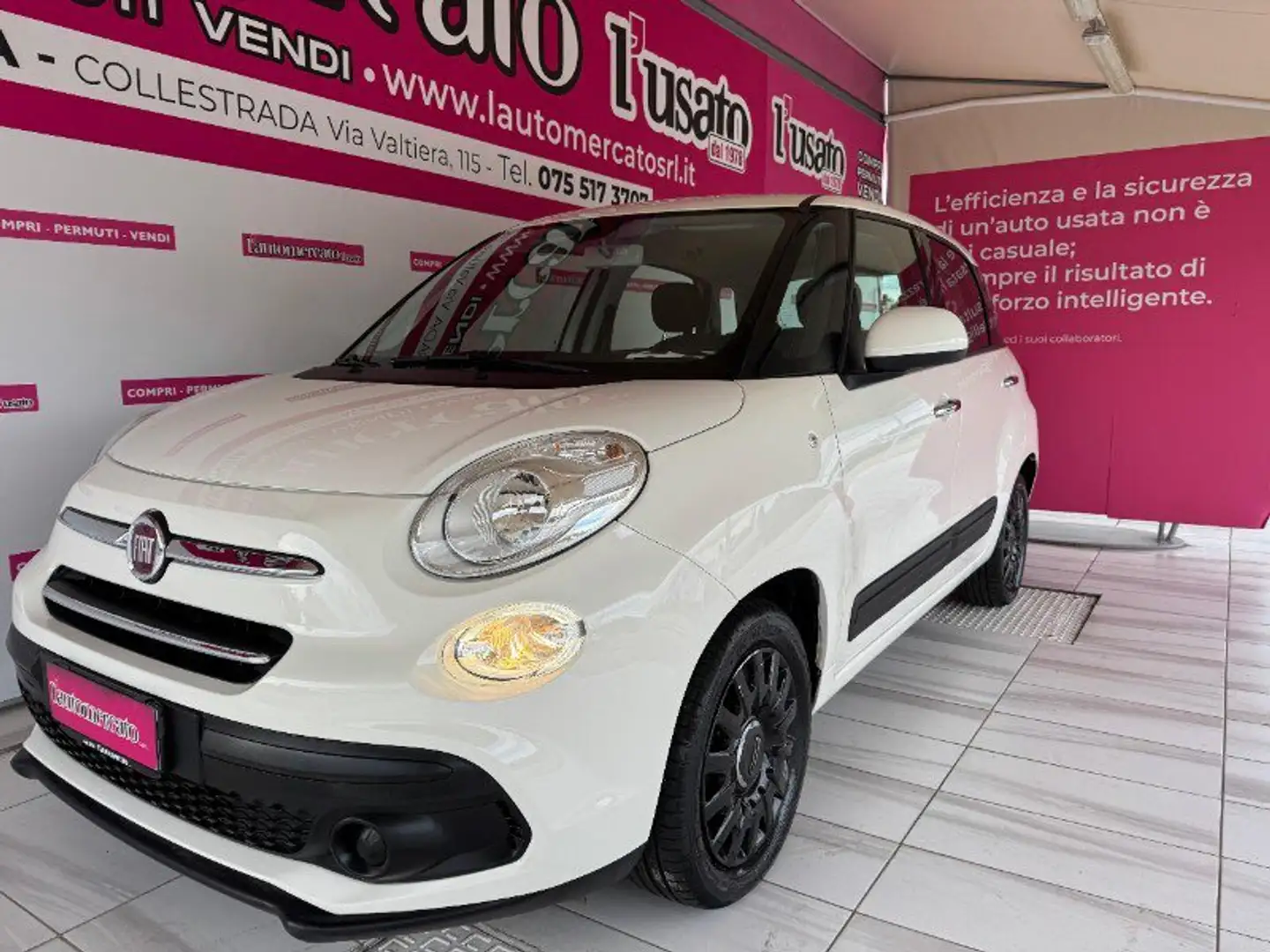 Fiat 500L 500L Pro 1.3 MJT 95CV Mirror 4 posti (N1) Blanc - 1