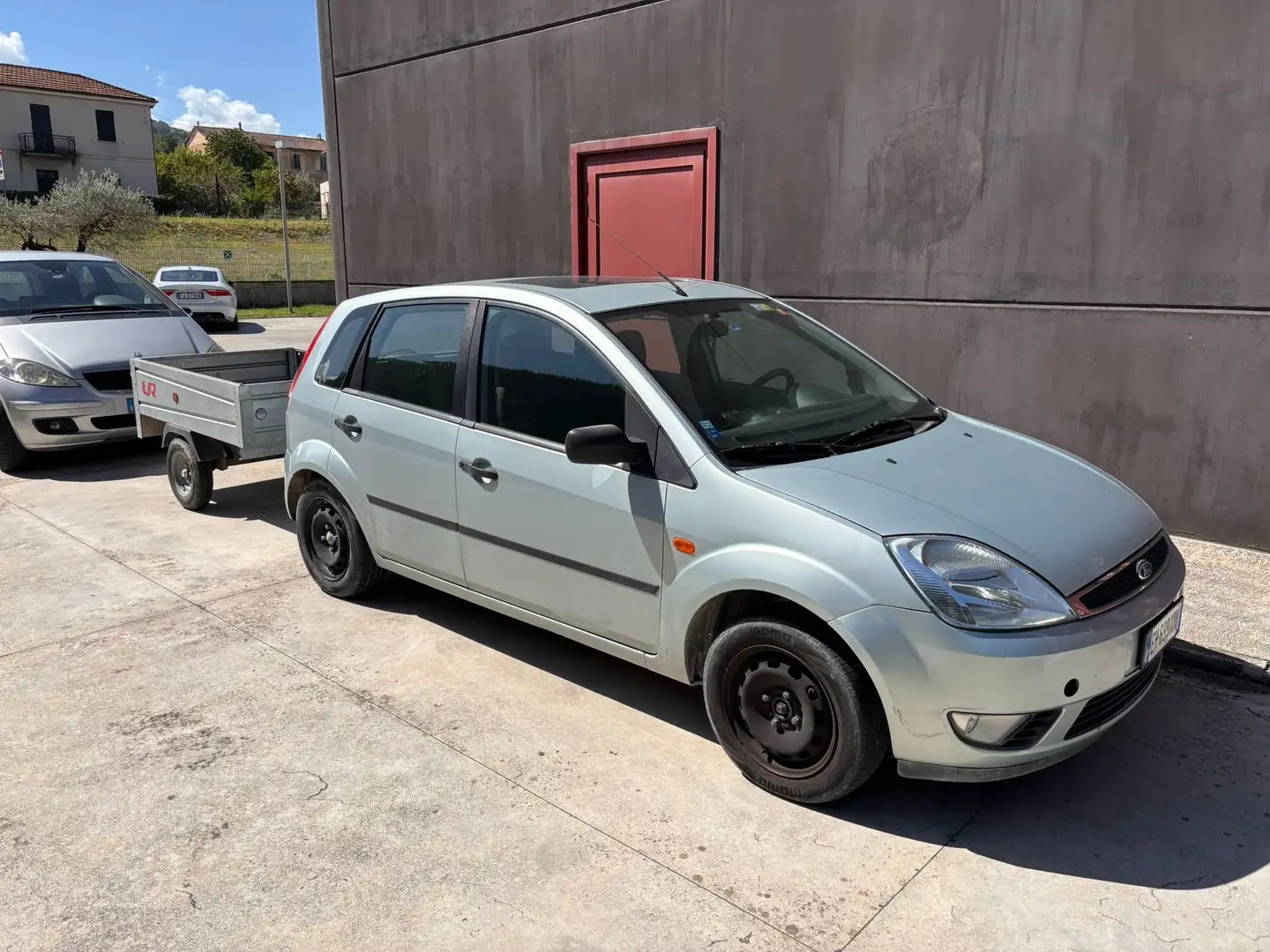 Ford Fiesta Fiesta V 2002 5p 1.4 tdci Zetec Grigio - 1