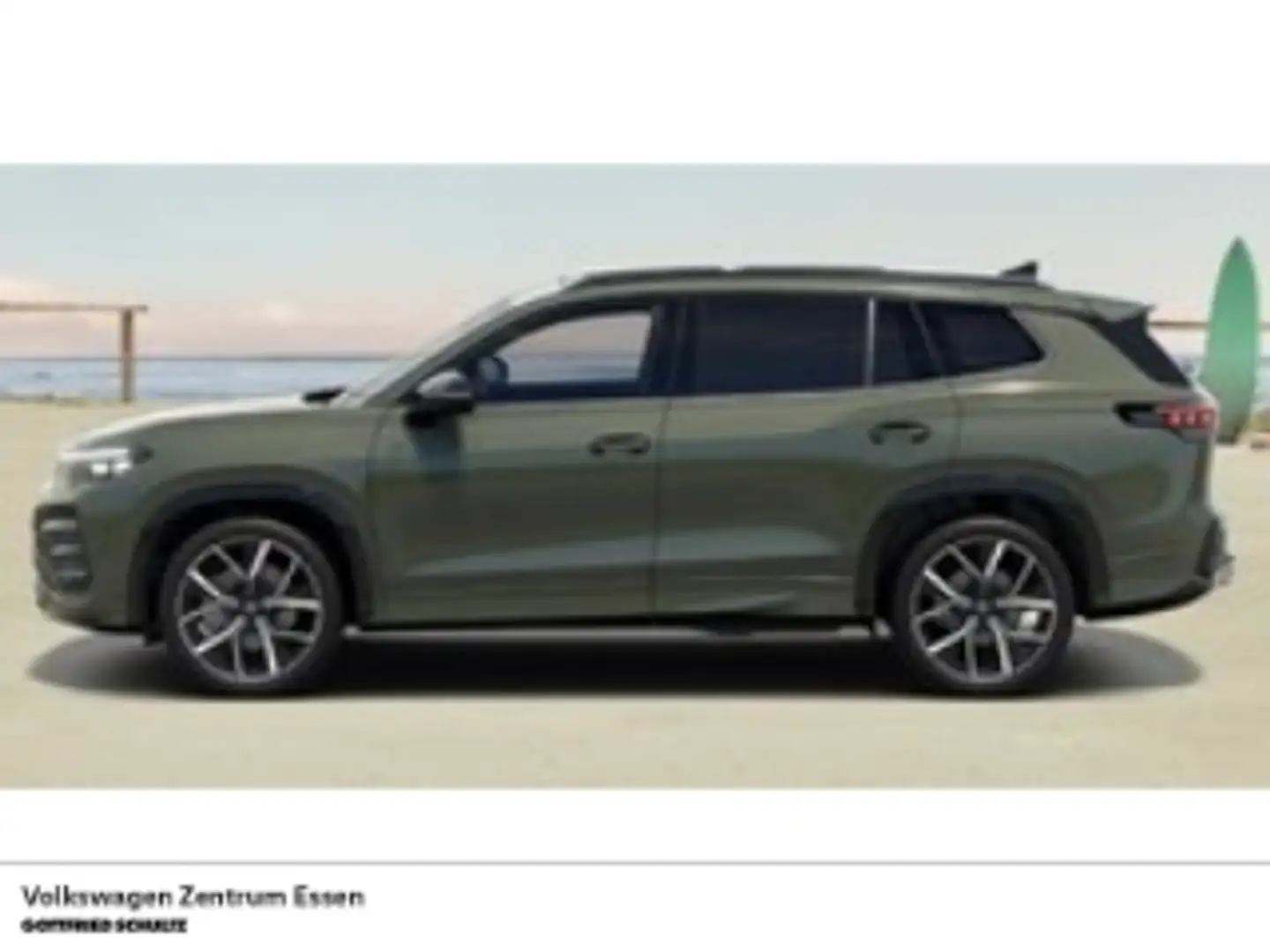Volkswagen Tayron 2.0 TSI 4Motion R-Line Pano  Leder  Standh. Grün - 2